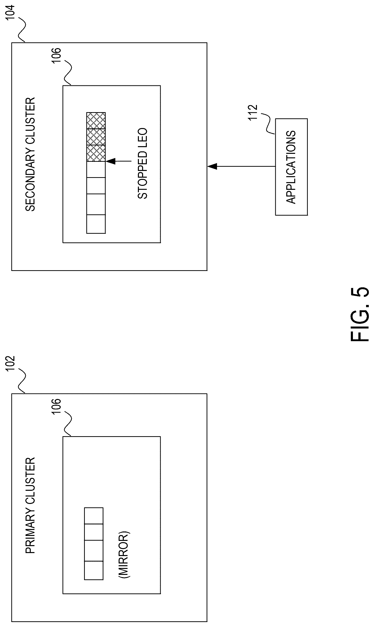 Patent US12619507 Figure 5 – Method for seamless failback after unplanned failover