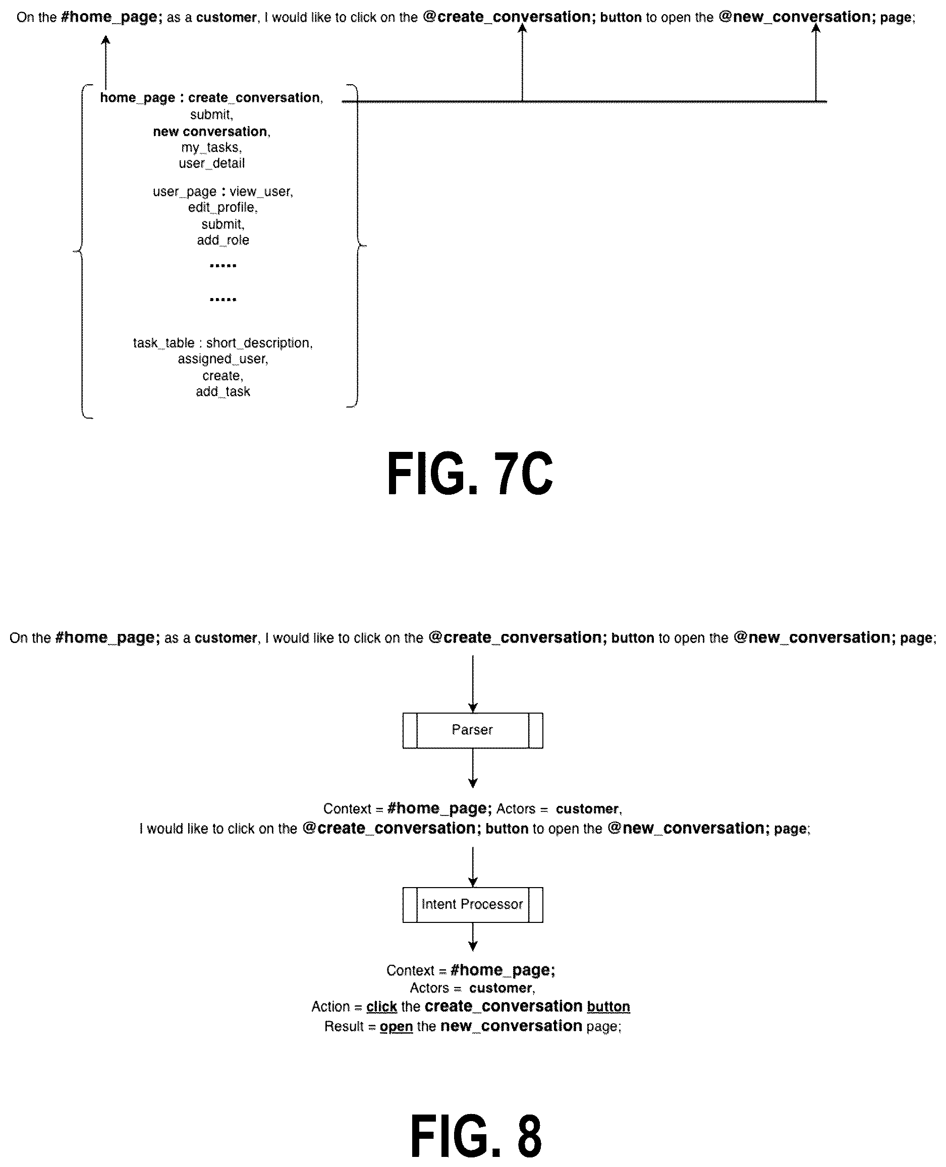 Patent US12619520 Figure 8 – Software engineering with machine-readable feature specifications