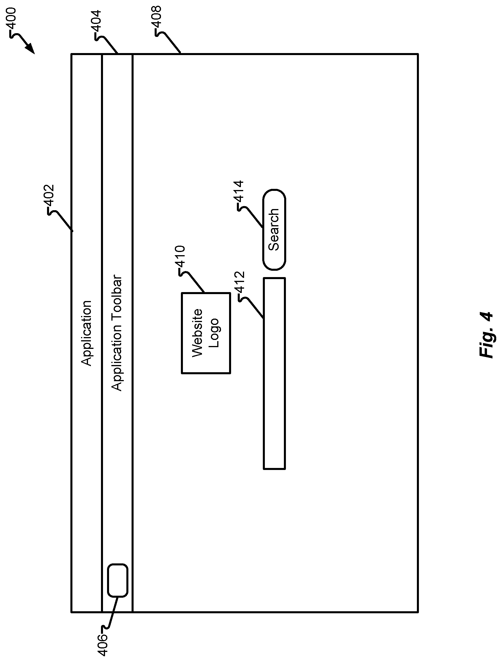 Patent US12619523 Figure 4 – Identification of embedded browsers in application for automated software testing