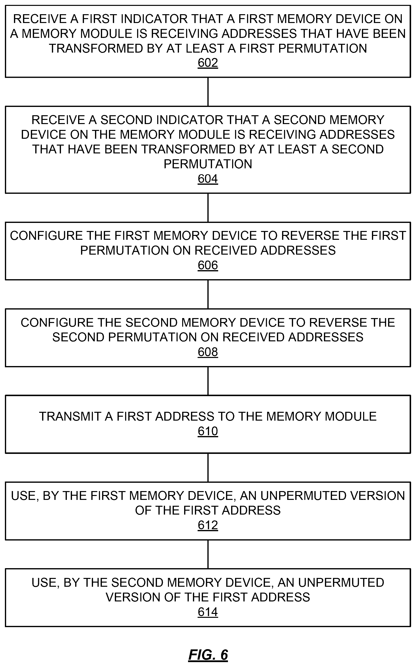 Patent US12619534 Figure 7 – Interconnect based address mapping for improved reliability