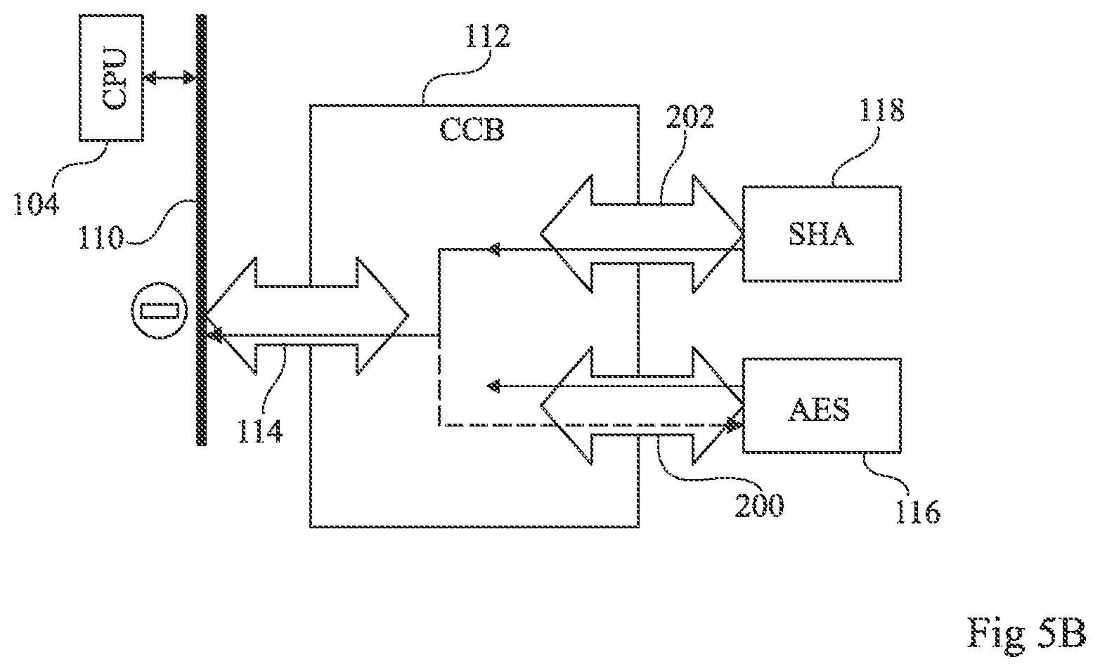 Patent US12619555 Figure 5 – Circuit and method for interfacing with peripheral circuits
