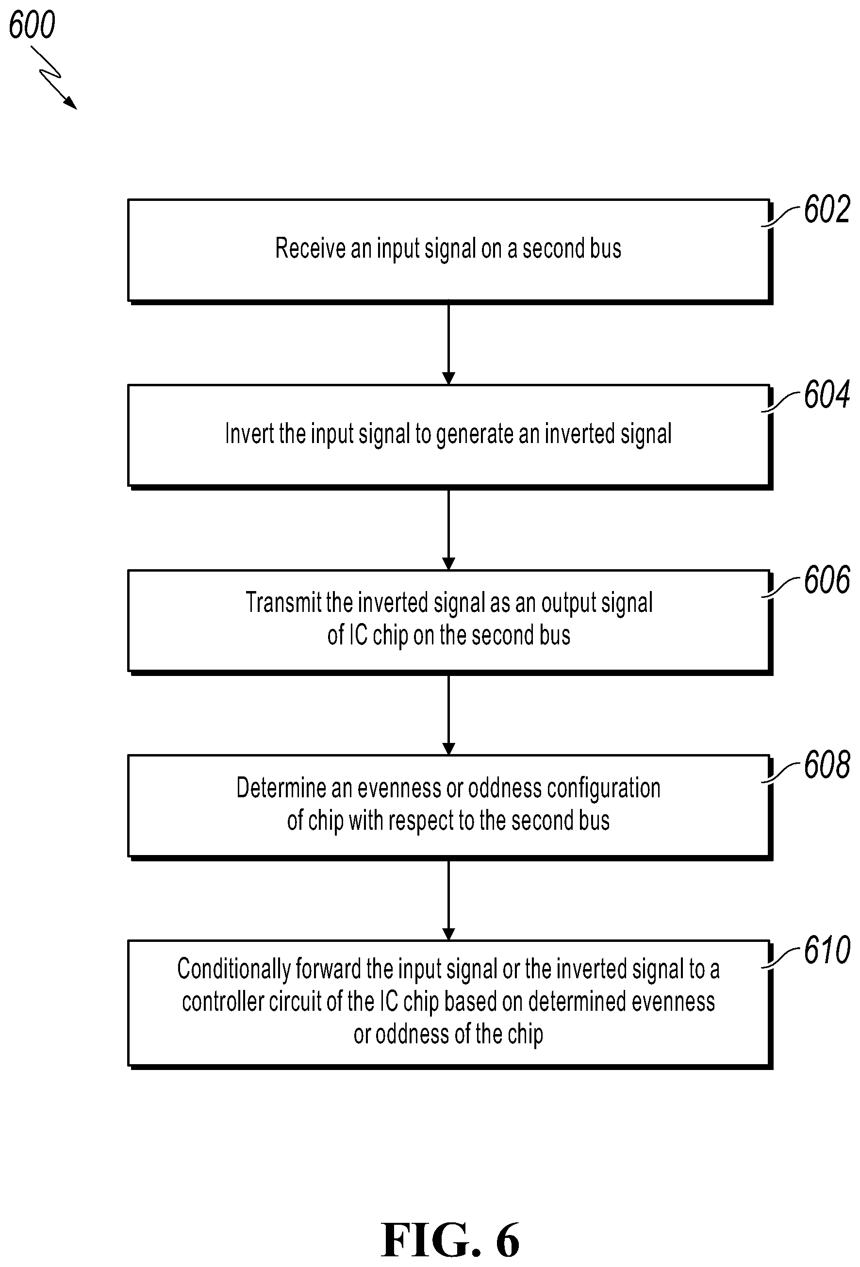 Patent US12619557 Figure 6 – Signal processing and transmission in electronic circuits