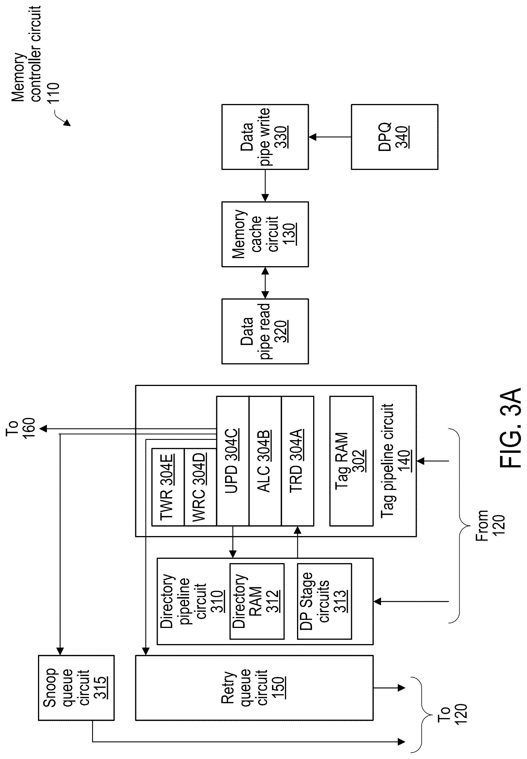 Patent US12619558 Figure 4 – Memory controller reservation of resources for cache hit