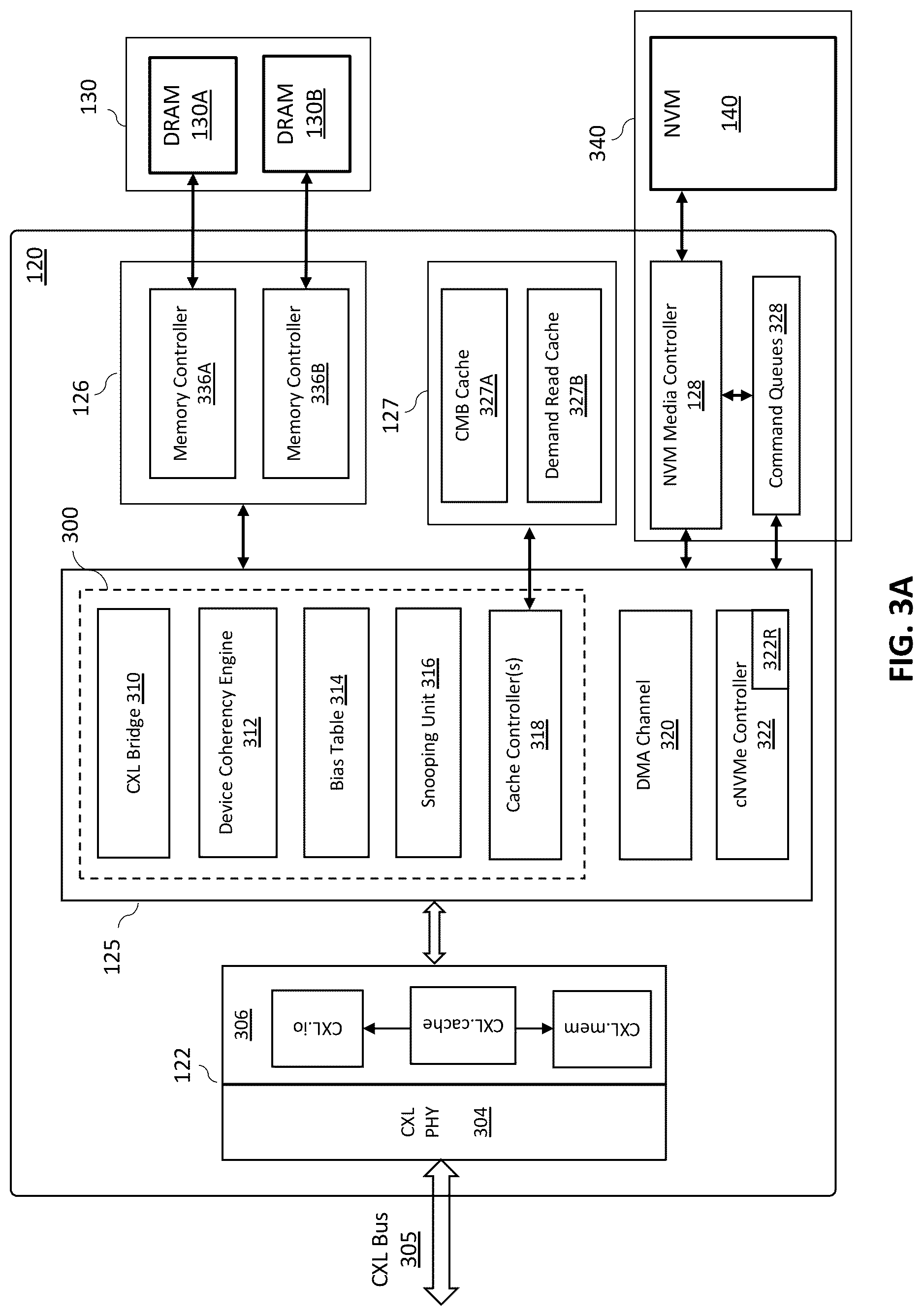 Patent US12619560 Figure 3 – Computer memory expansion device and method of operation