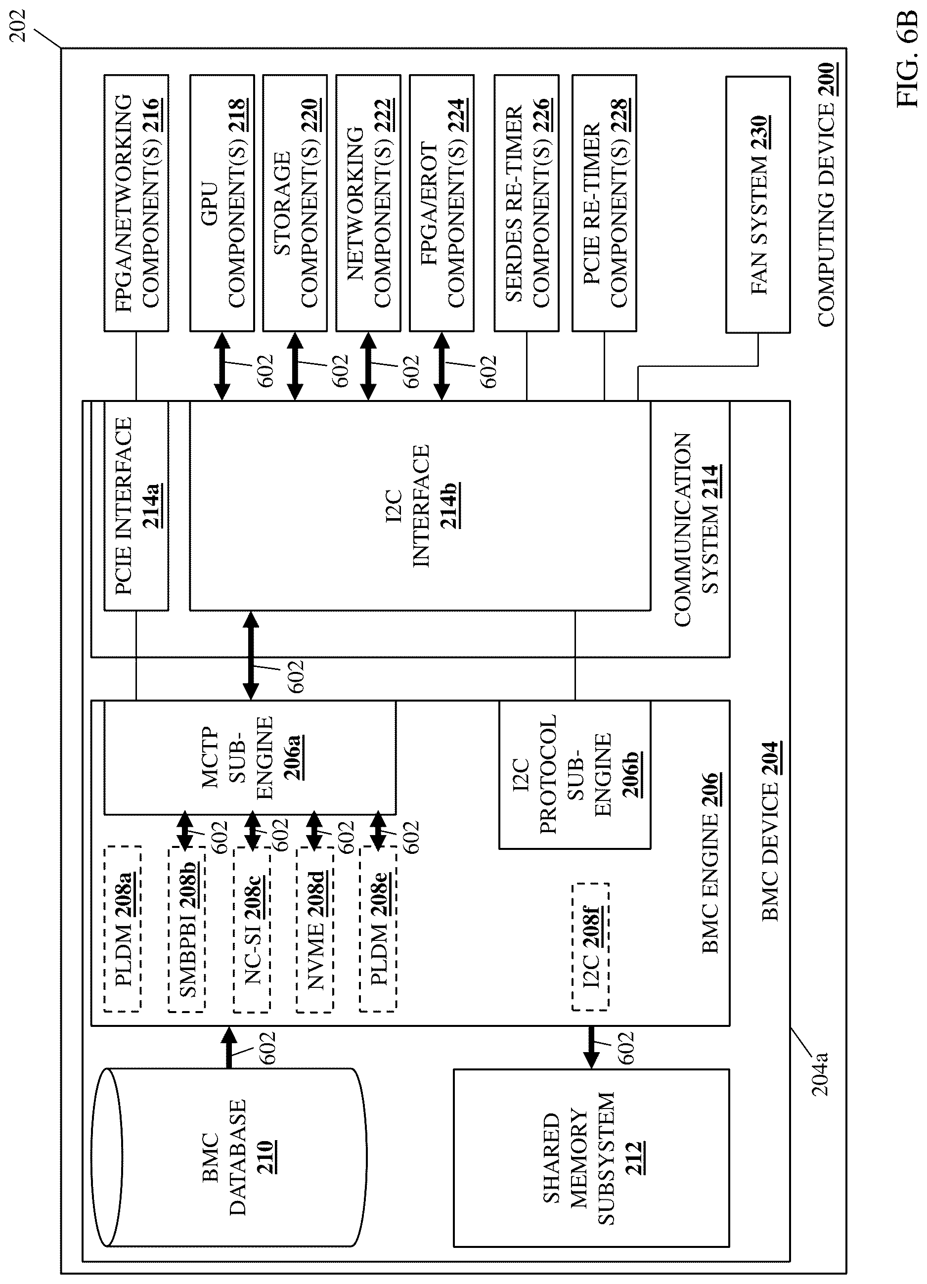 Patent US12619568 Figure 9 – Multi-interface/protocol component management system