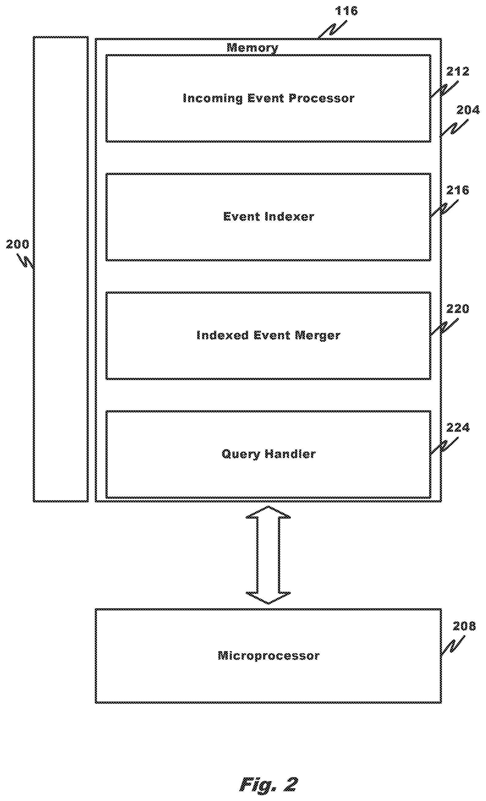 Patent US12619587 Figure 2 – System for retrieval of large datasets in cloud environments