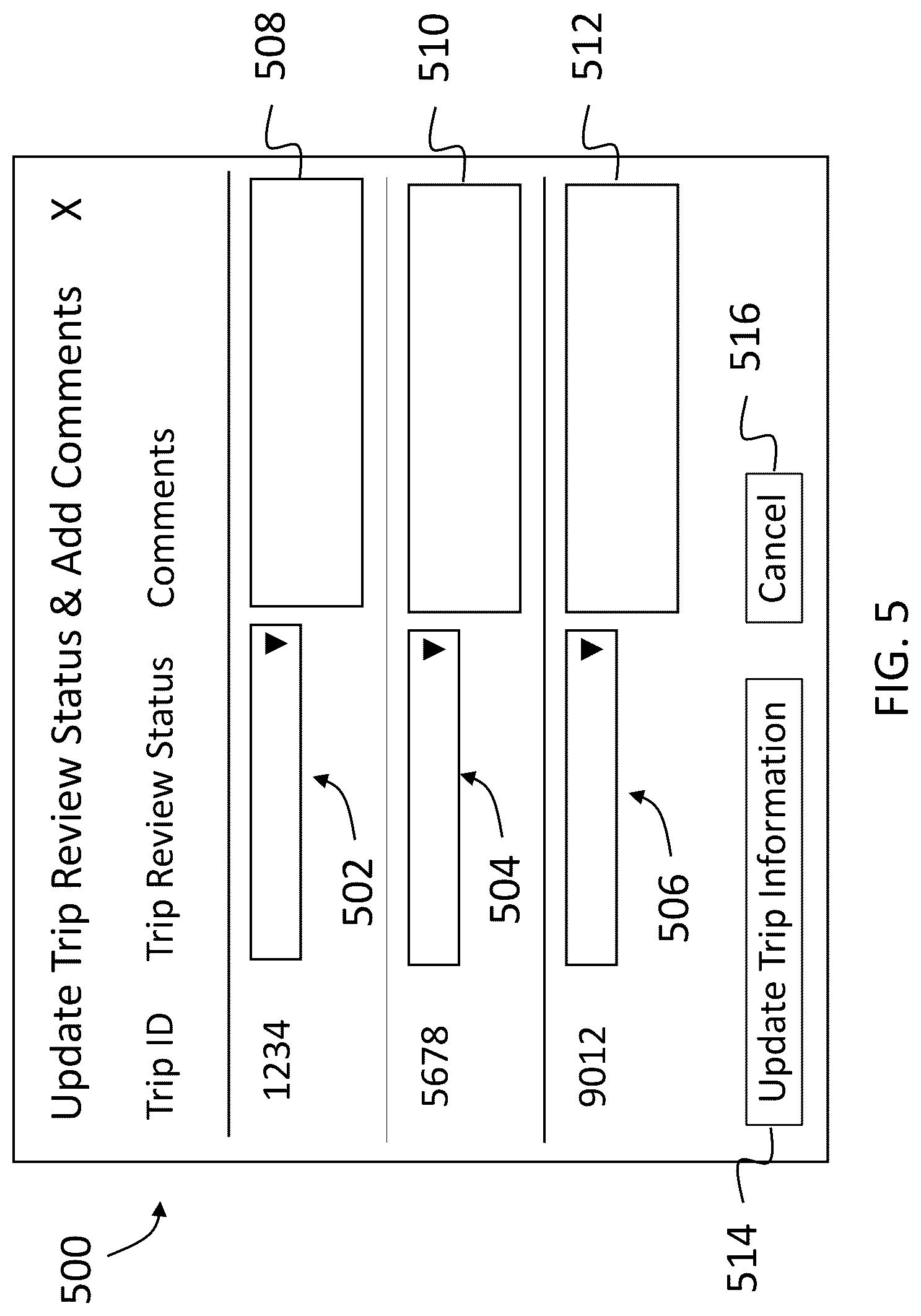 Patent US12619601 Figure 8 – Editing data within a data visualization tool
