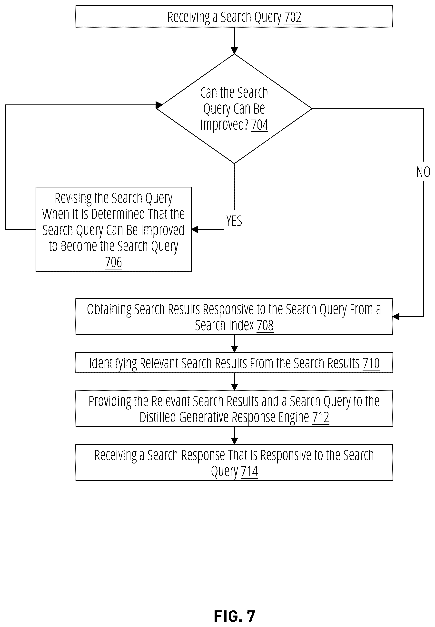 Patent US12619603 Figure 8 – Generating a distilled generative response engine trained on distillation data generated with a language model program