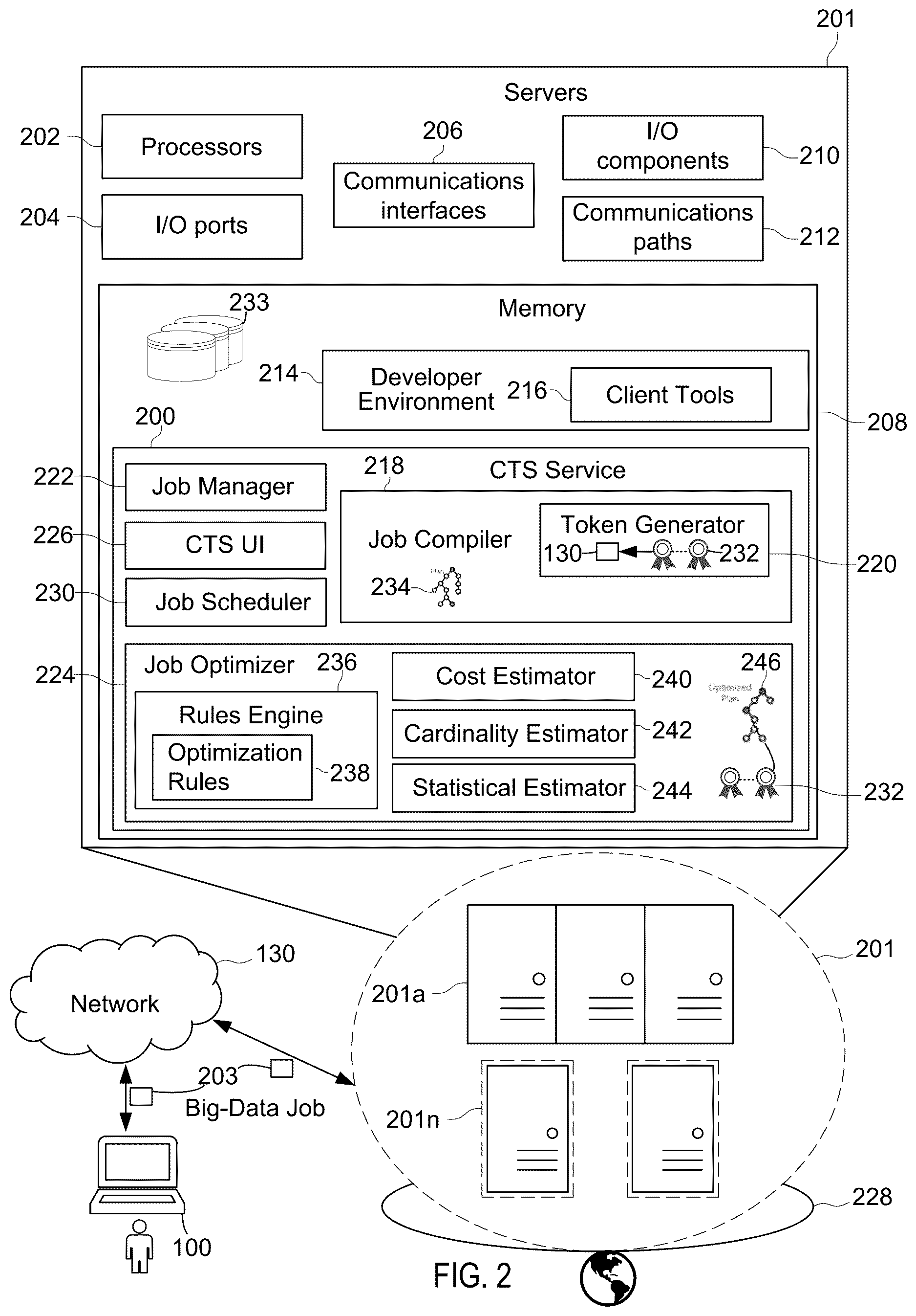 Patent US12619607 Figure 2 – Click-to-script reflection