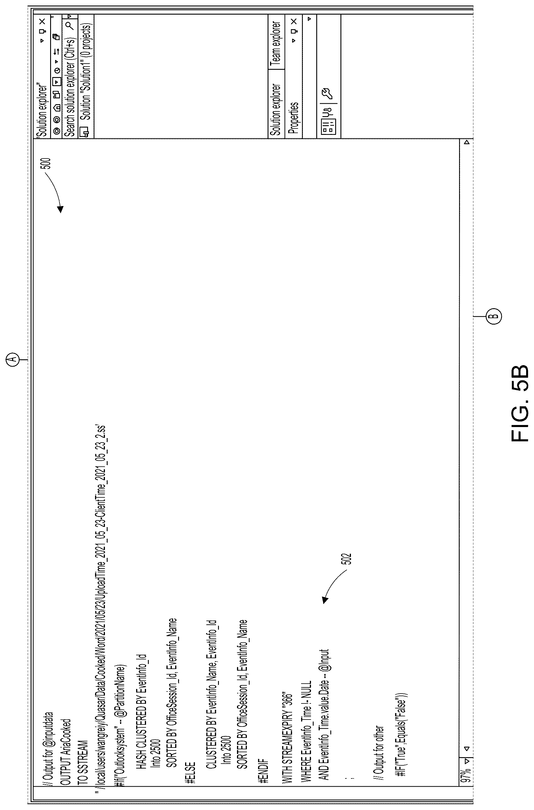 Patent US12619607 Figure 6 – Click-to-script reflection