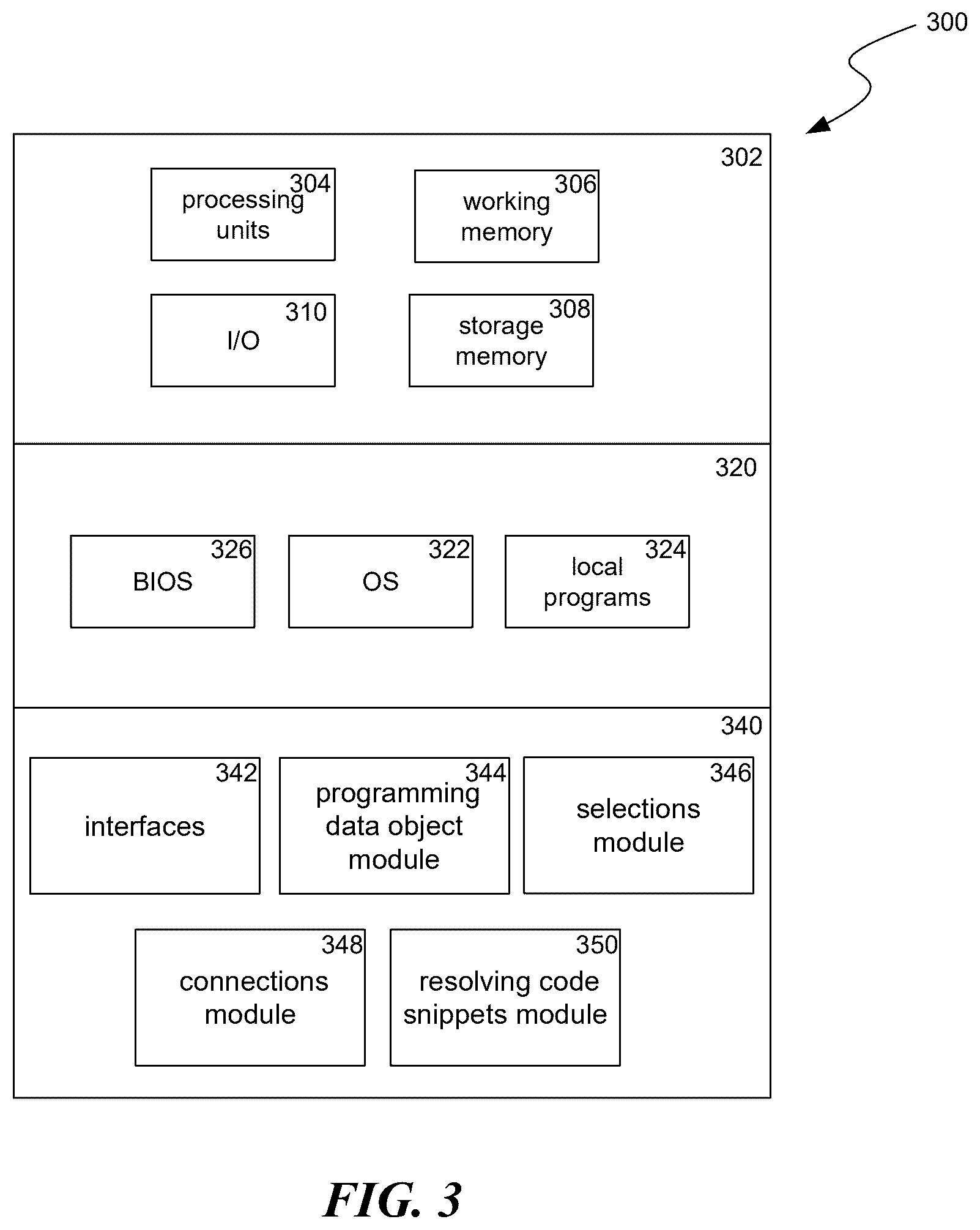 Patent US12619609 Figure 3 – Automatic querying through selection of registered data sets