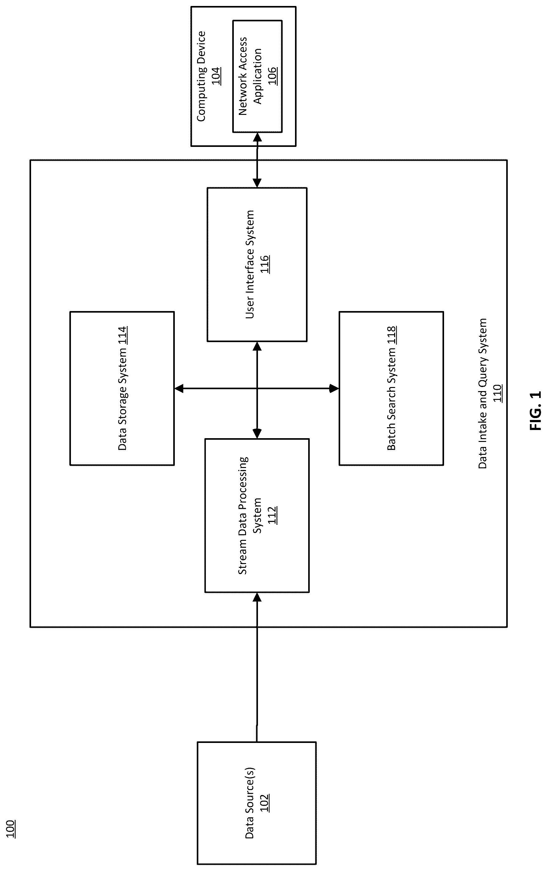 Patent US12619615 Figure 1 – Data stream processing instruction set previews using batch conversion