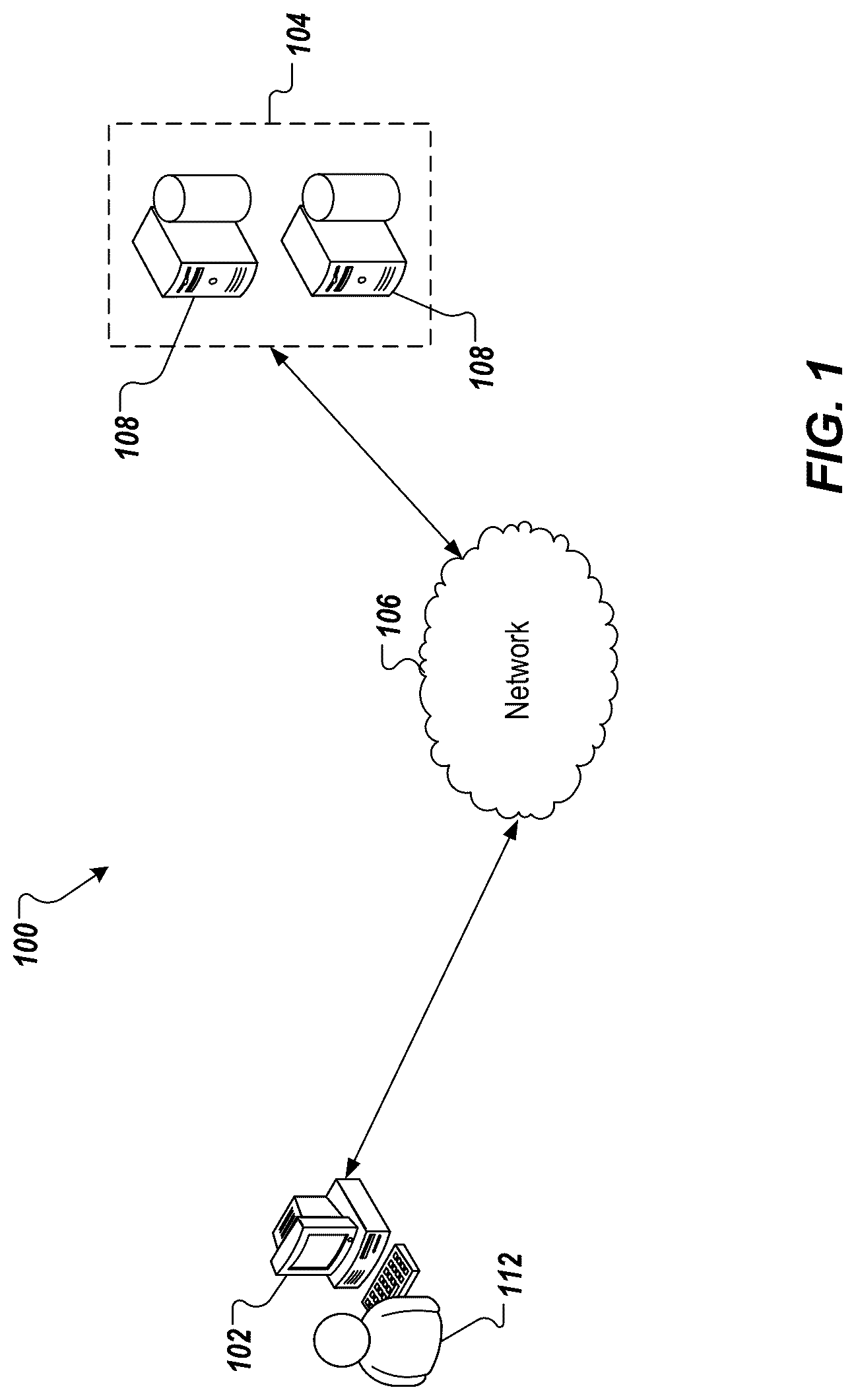 Patent US12619636 Figure 1 – Entity linking and filtering using efficient search tree and machine learning representations