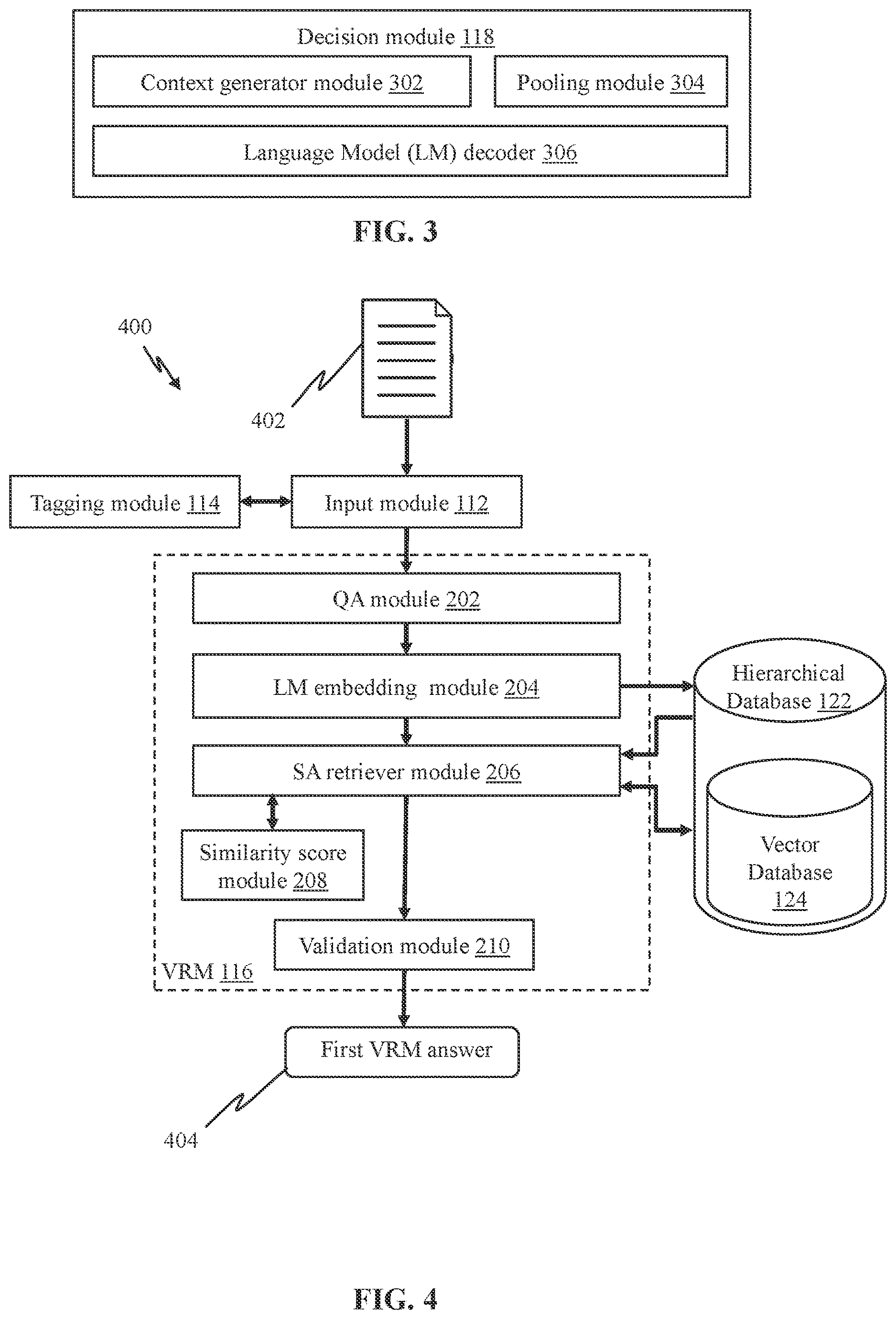 Patent US12619638 Figure 2 – System for verifying ambiguous entities in documents