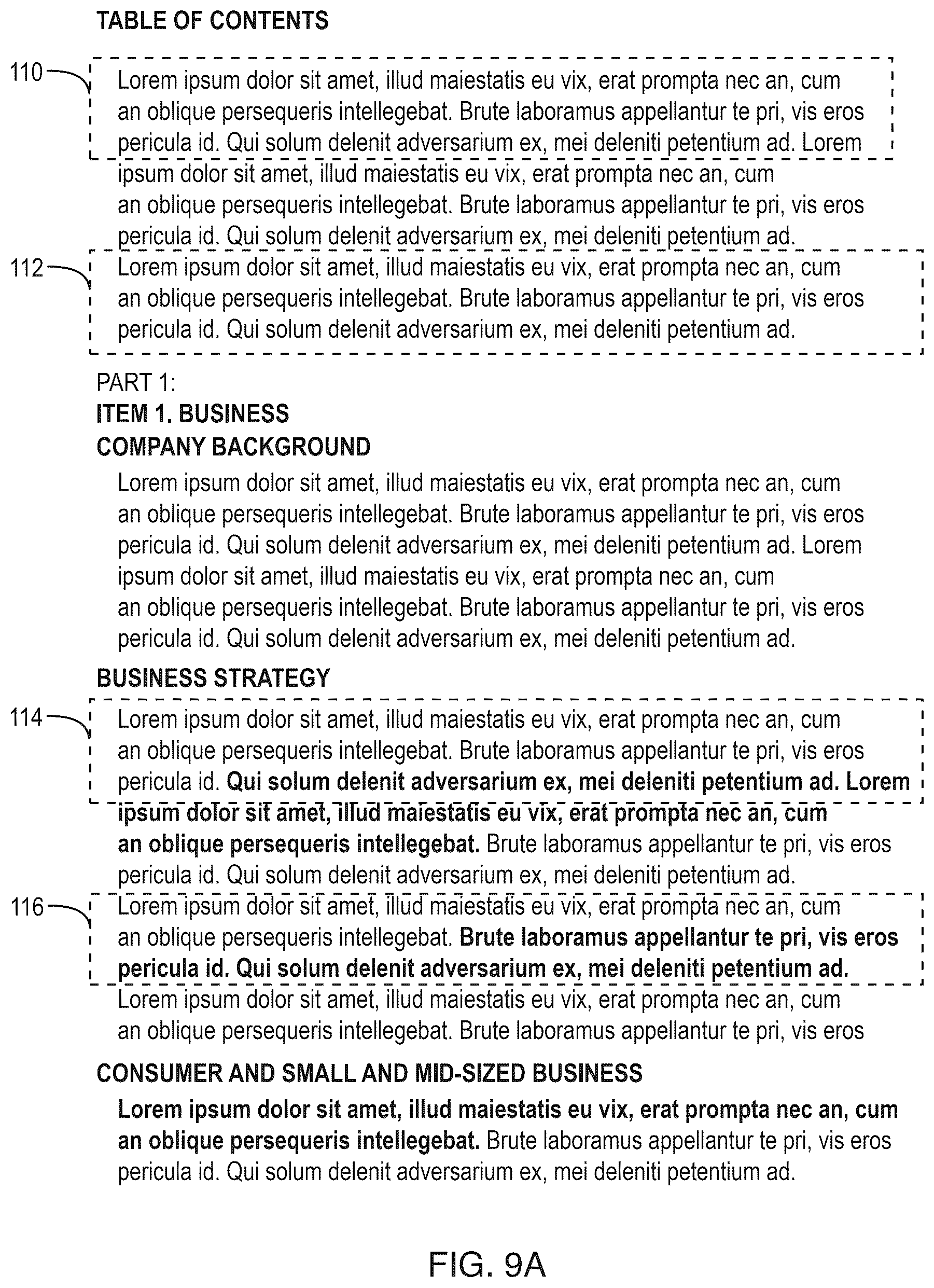 Patent US12619647 Figure 10 – Systems and methods for searching and summarizing financial related documents, and user interface for displaying the same