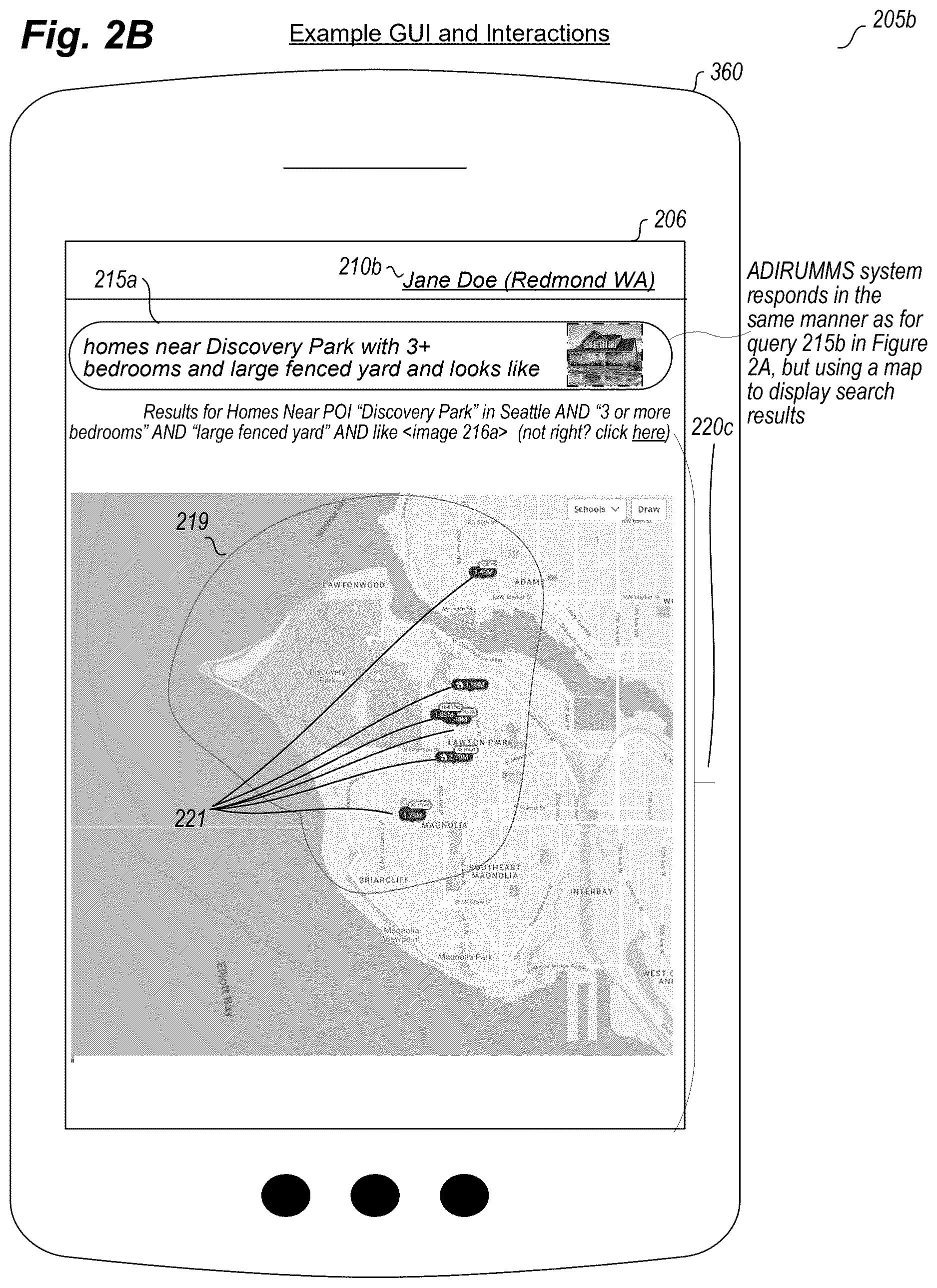 Patent US12619656 Figure 6 – Automated tool for determining and providing information about dwellings satisfying search criteria specified using multiple data modes