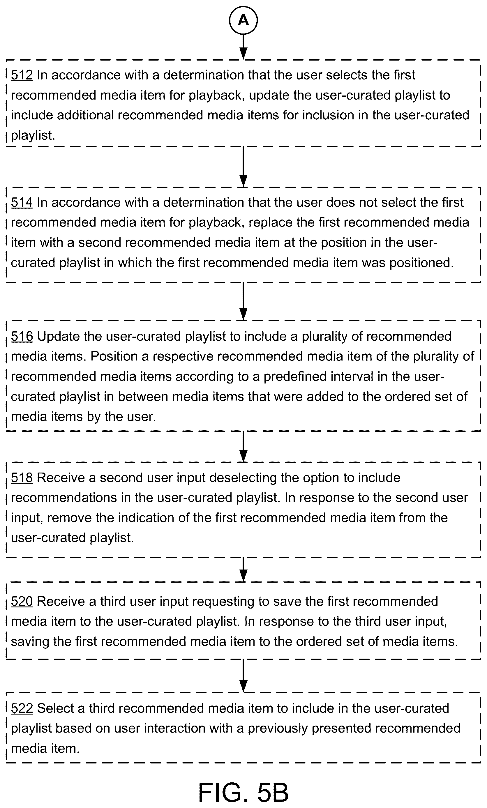 Patent US12619658 Figure 9 – Systems and methods for interleaving recommended media items in a playlist