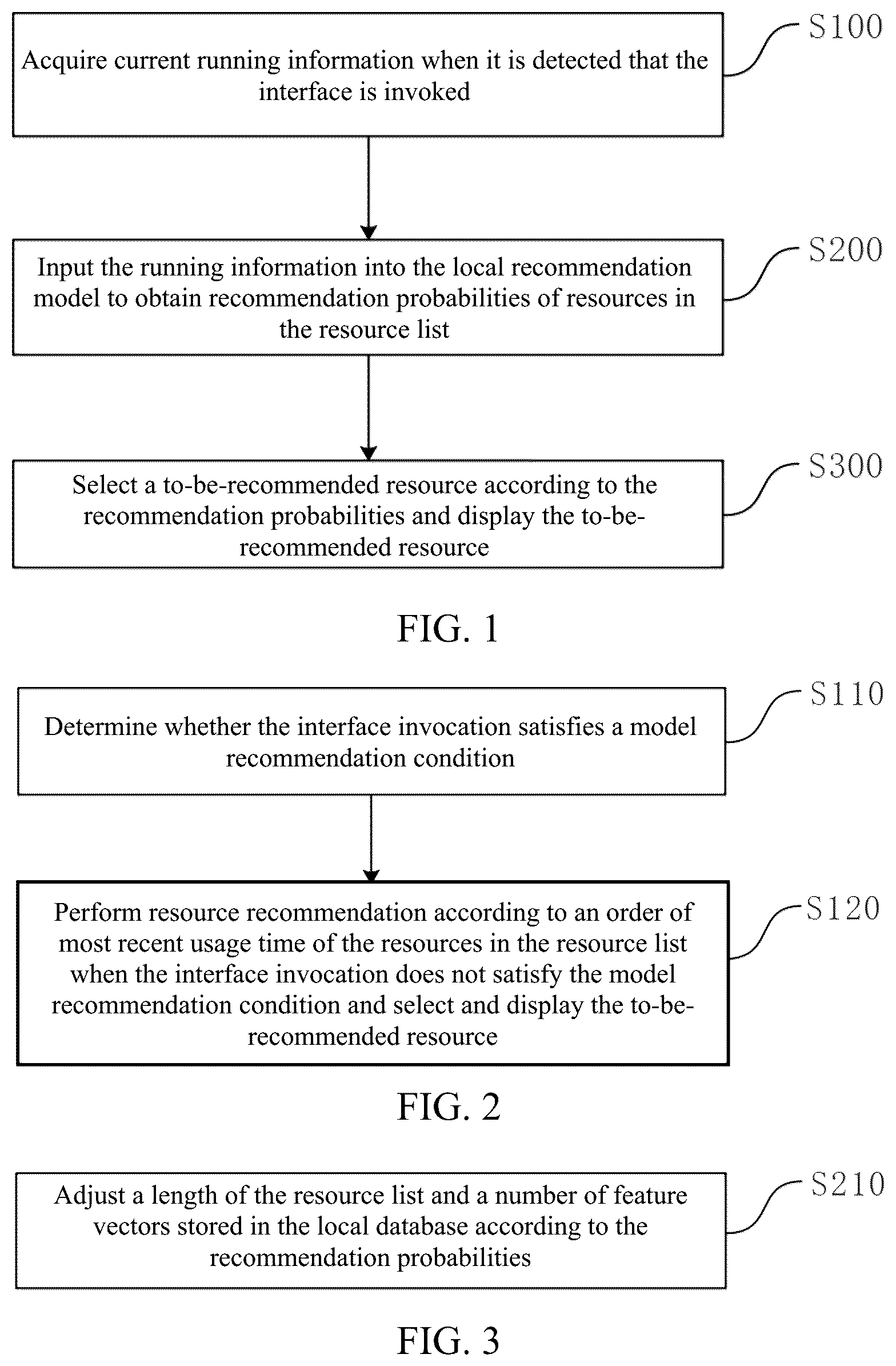 Patent US12619671 Figure 1 – Resource list recommendation method, terminal device, and server