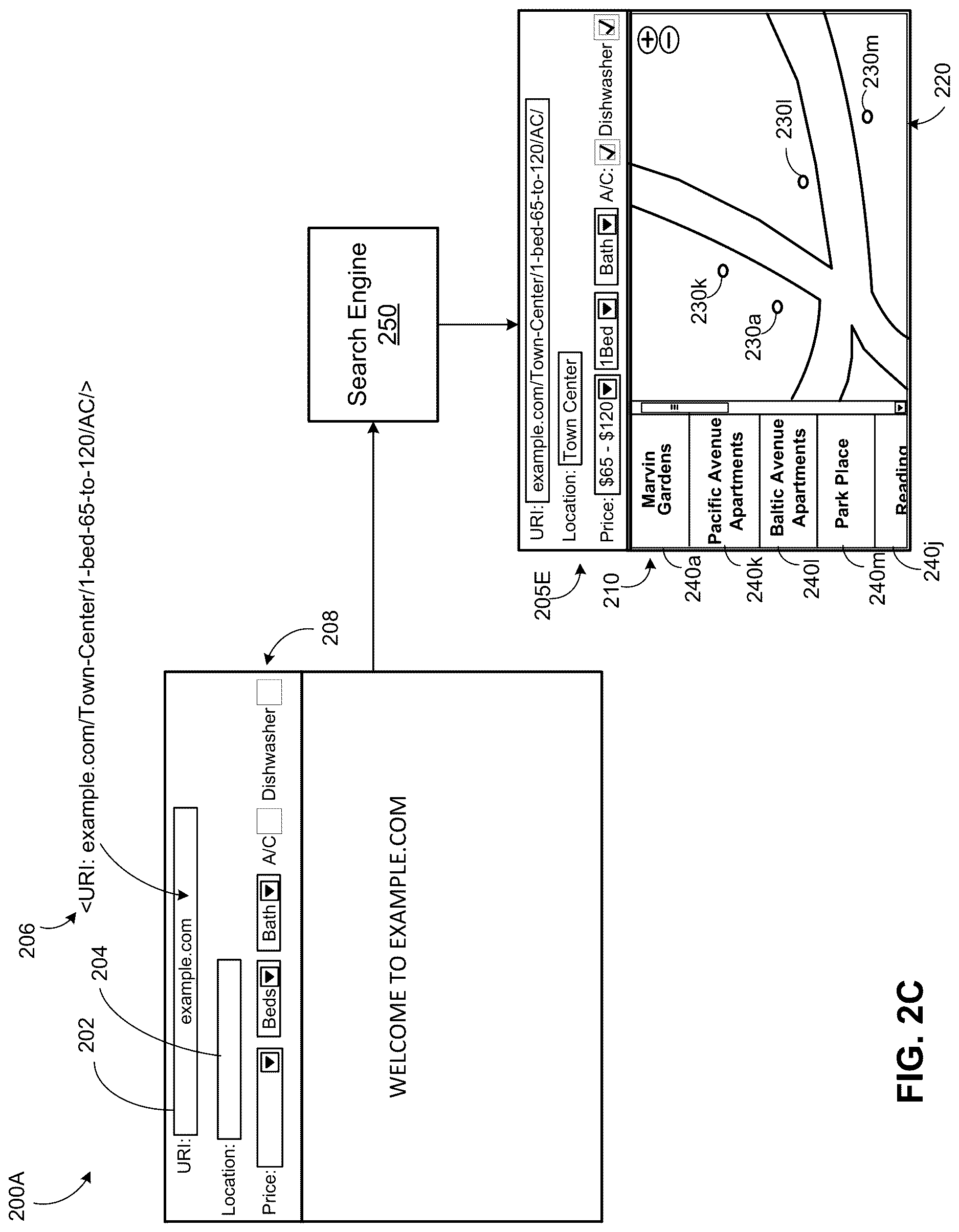 Patent US12619675 Figure 4 – Uniform resource identifier encoding