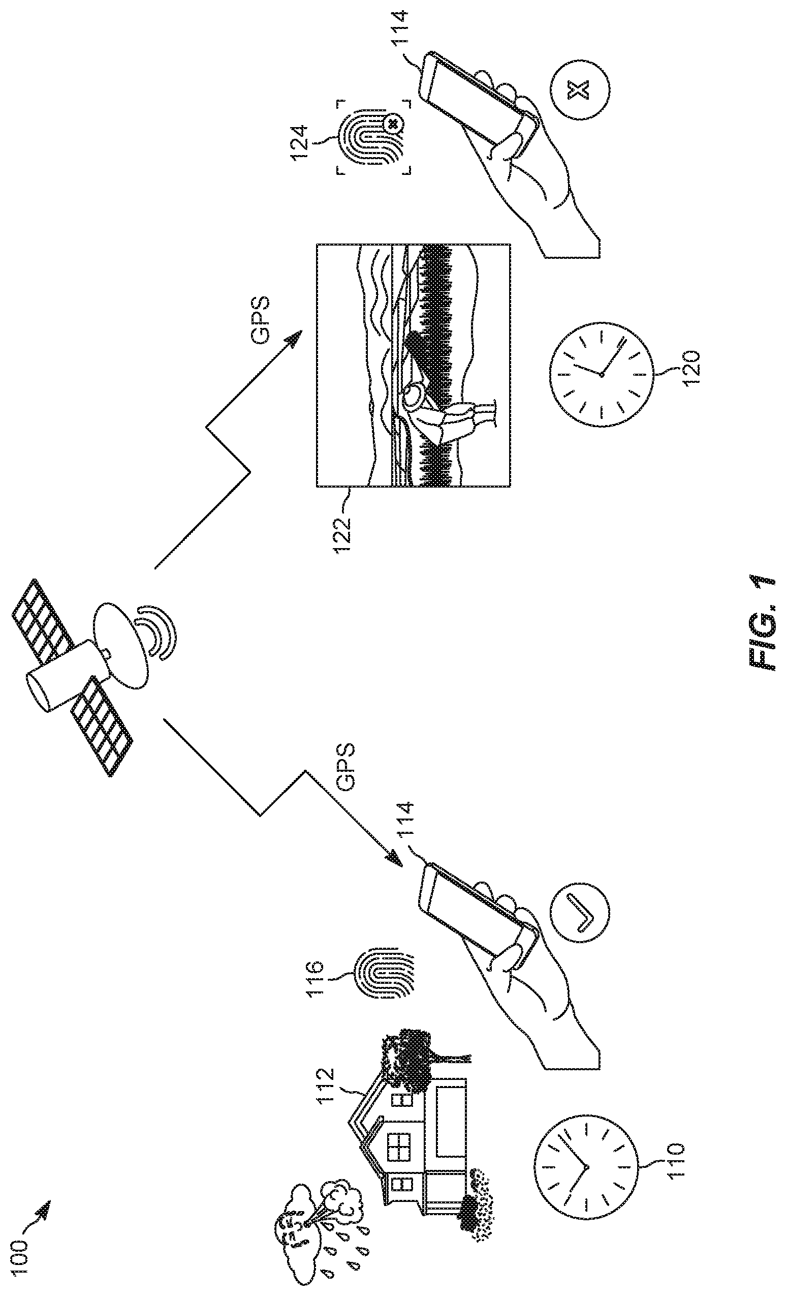 Patent US12619695 — Systems and methods for AI assisted biometric authentication — Figure 1