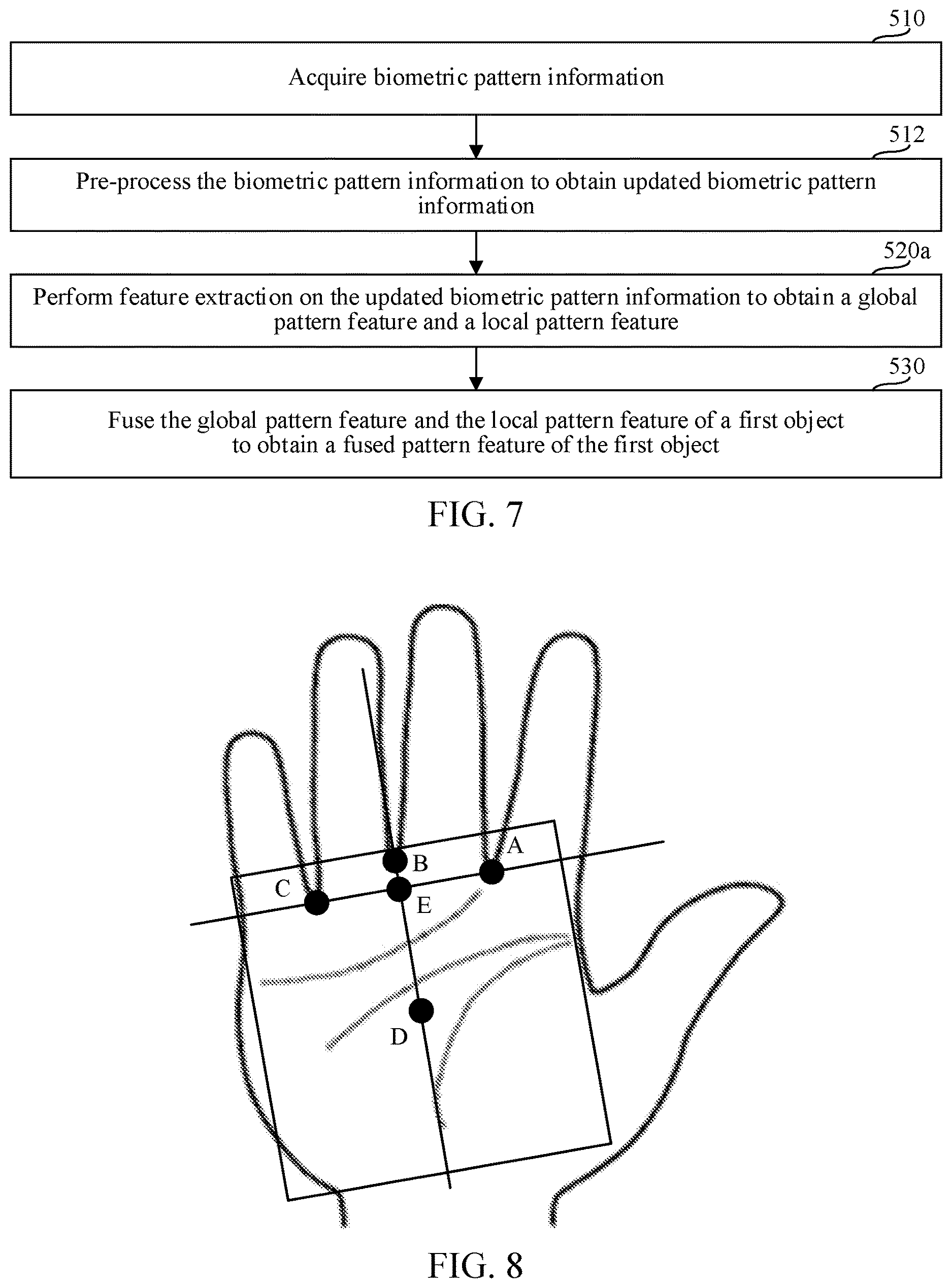 Patent US12619697 Figure 4 – Identity recognition method and apparatus, and feature extraction method and apparatus for biometric pattern information