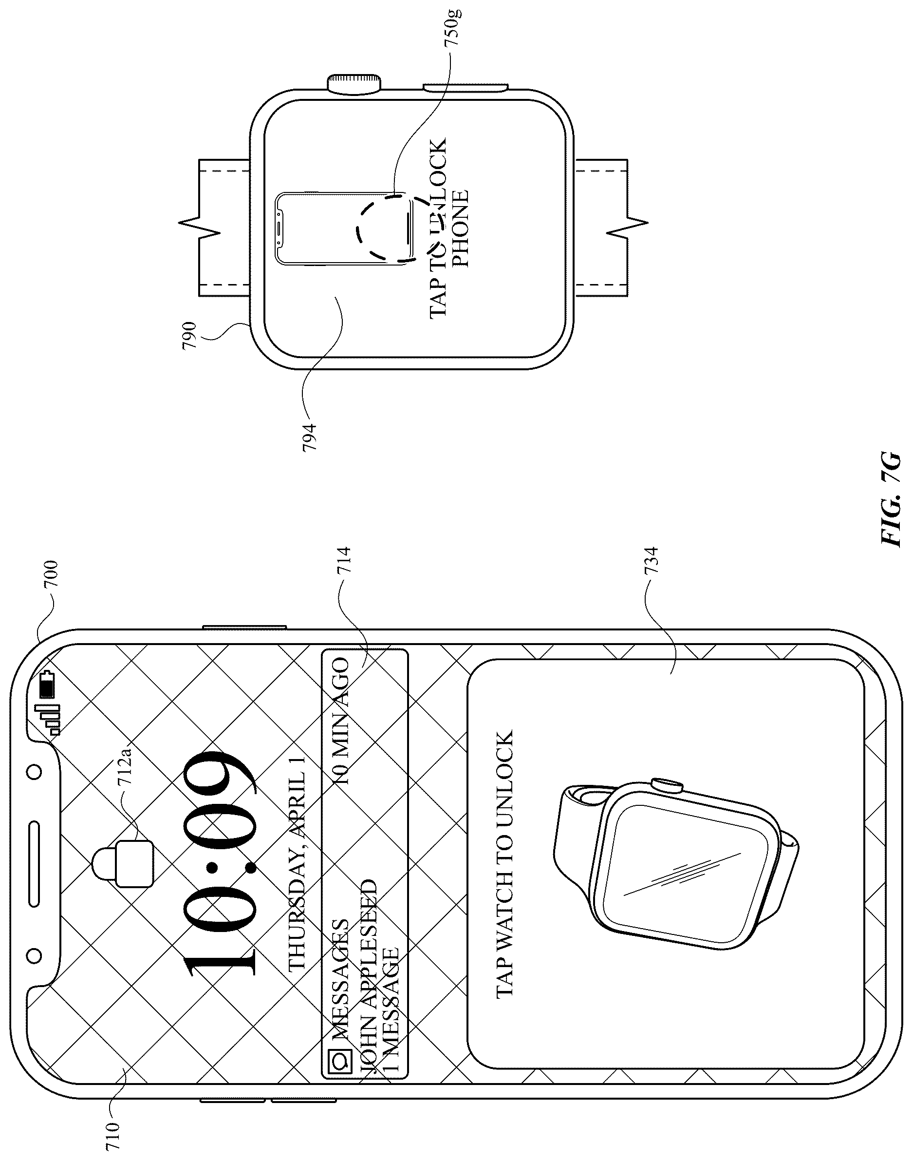 Patent US12619701 Figure 19 – User interfaces for authenticating to perform secure operations