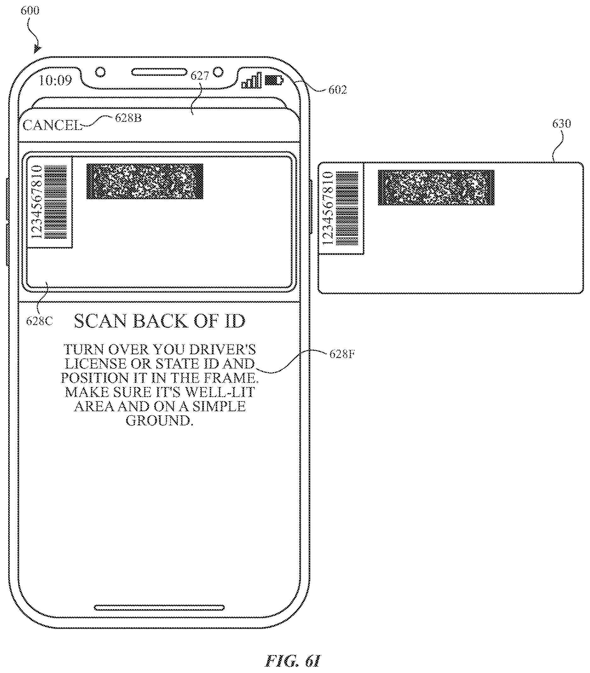 Patent US12619705 Figure 14 – Digital identification credential user interfaces