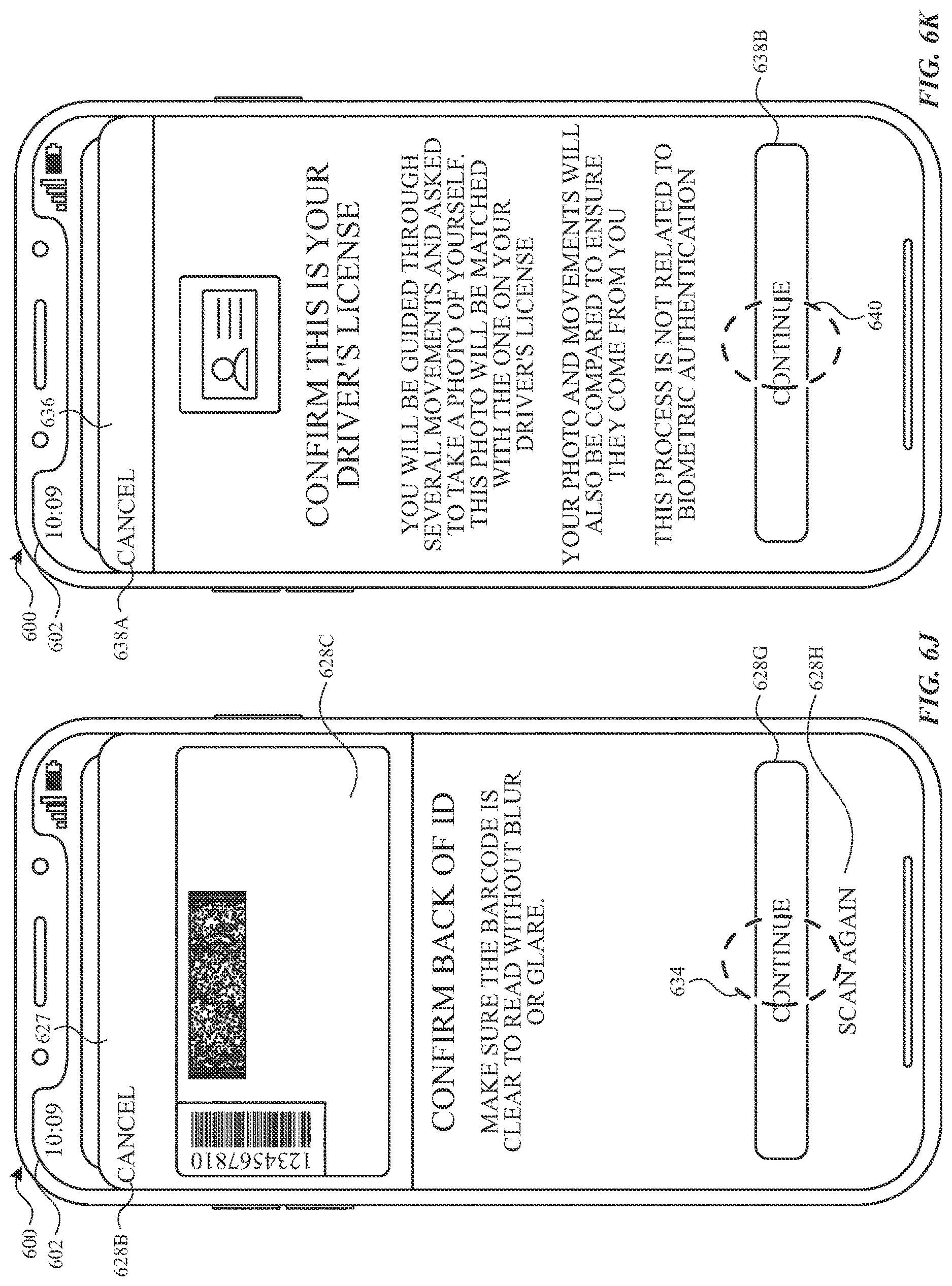 Patent US12619705 Figure 15 – Digital identification credential user interfaces