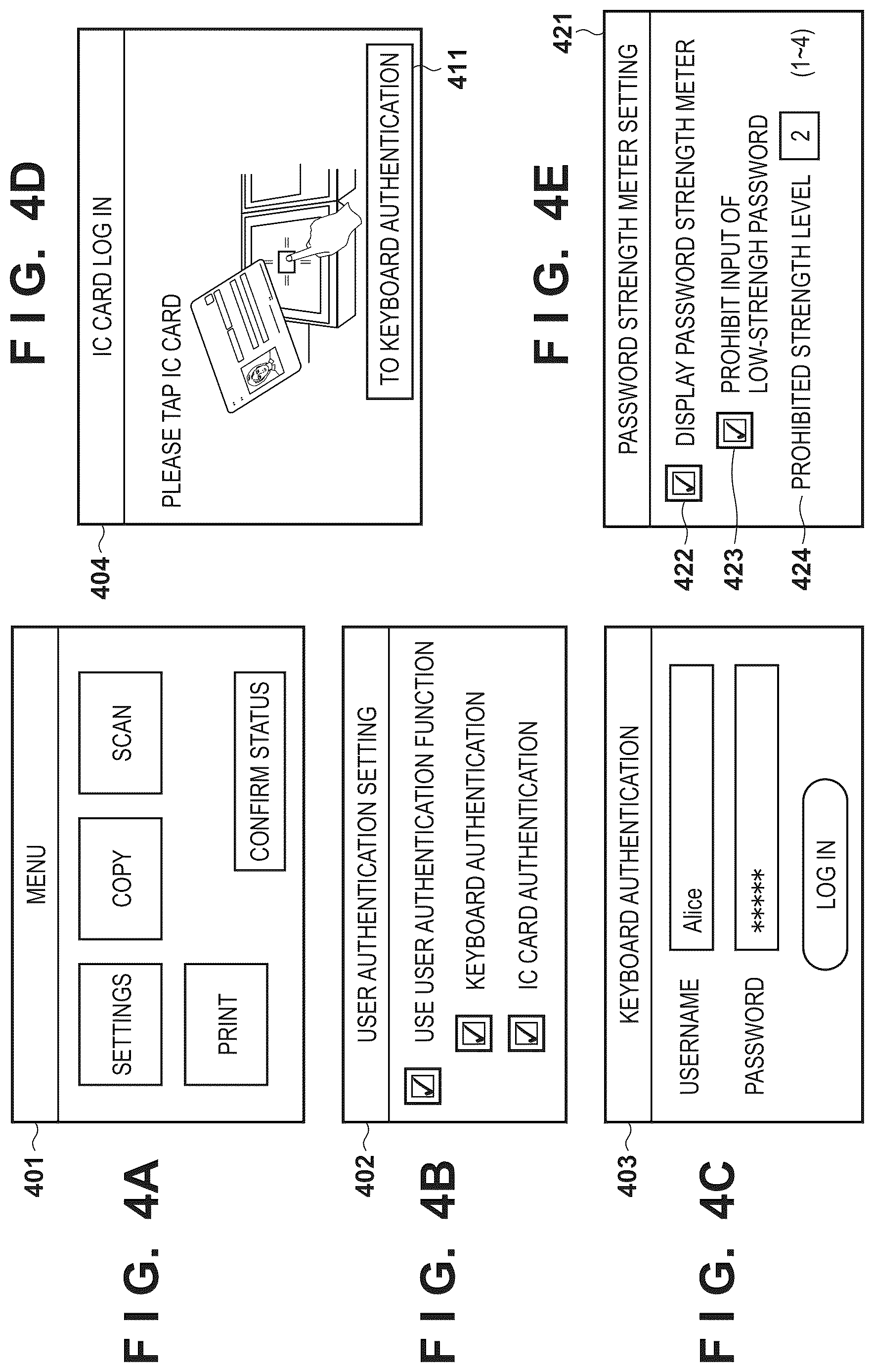 Patent US12619707 Figure 3 – Information processing apparatus, method for displaying password strength, and medium