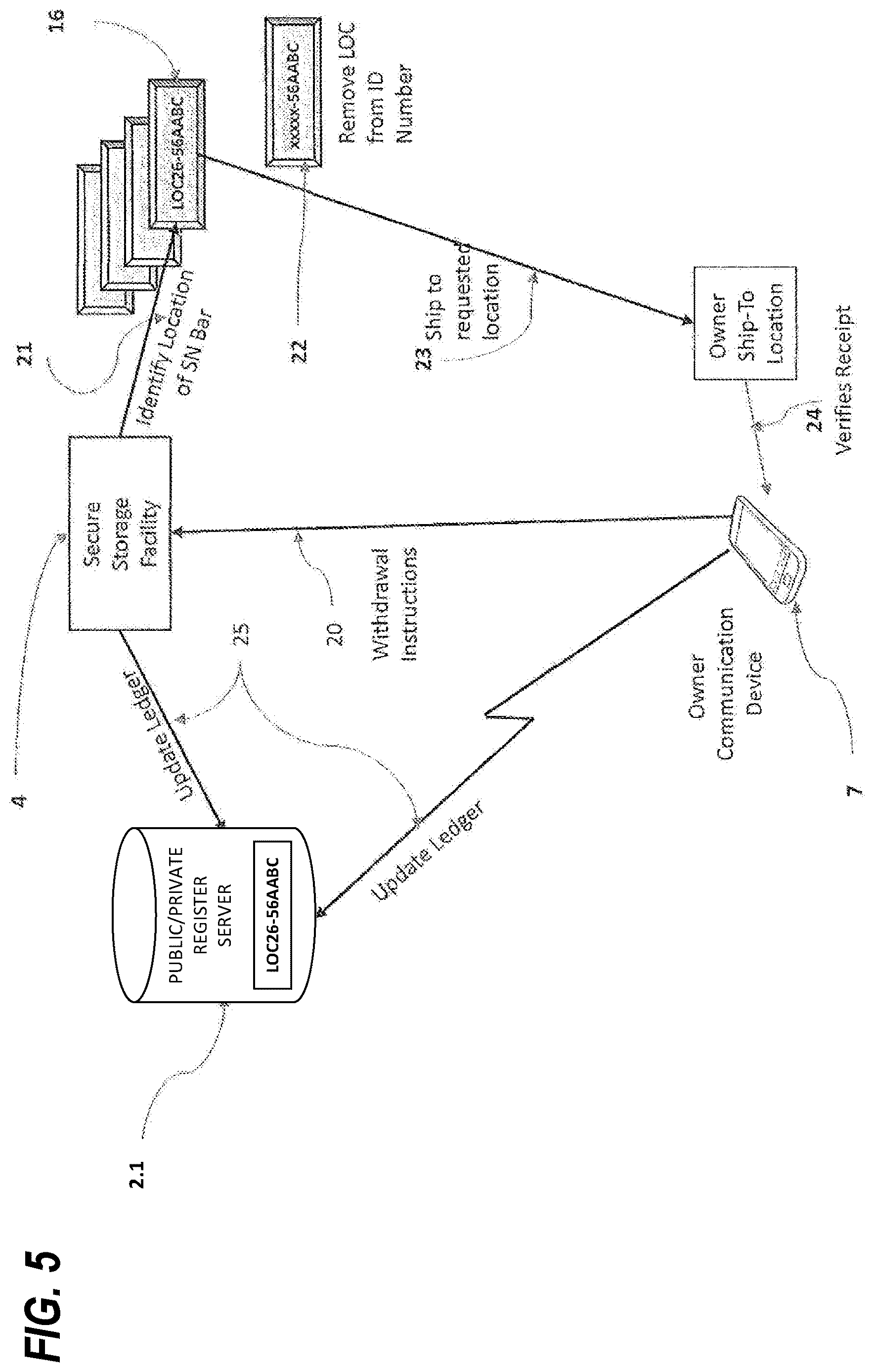 Patent US12619711 Figure 5 – Secure environment register system and method of operation