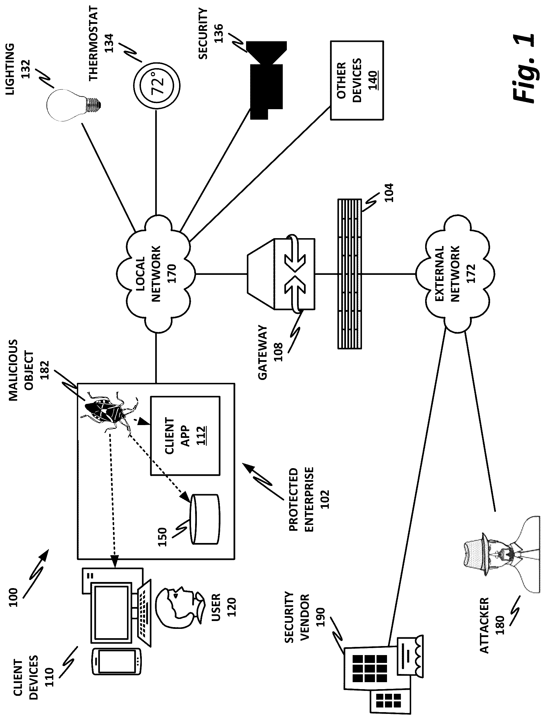 Patent US12619724 Figure 1 – Scanning of partial downloads