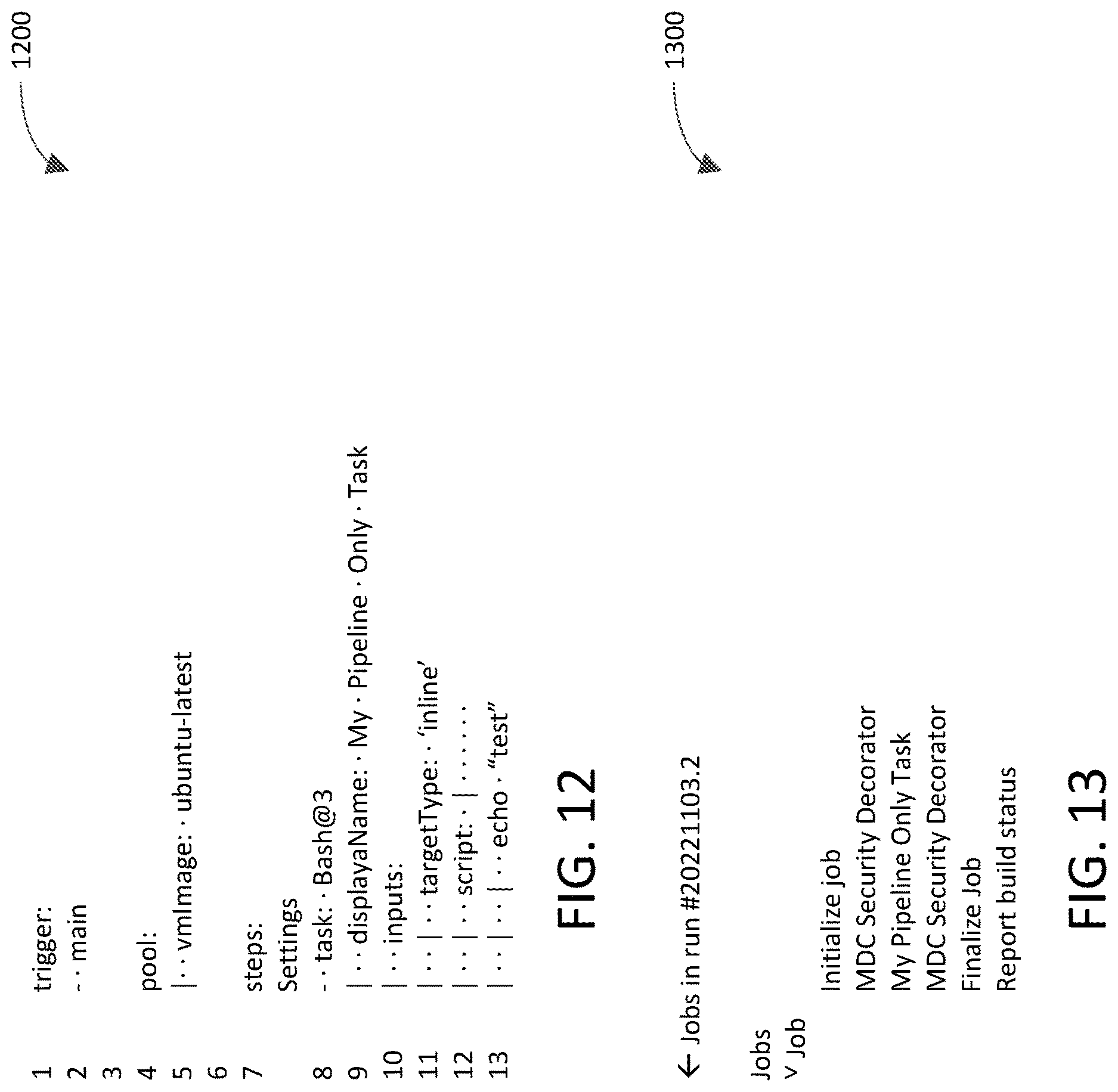 Patent US12619735 Figure 11 – Performing action based on mapping of runtime resource to hierarchy of assets utilized during development of code