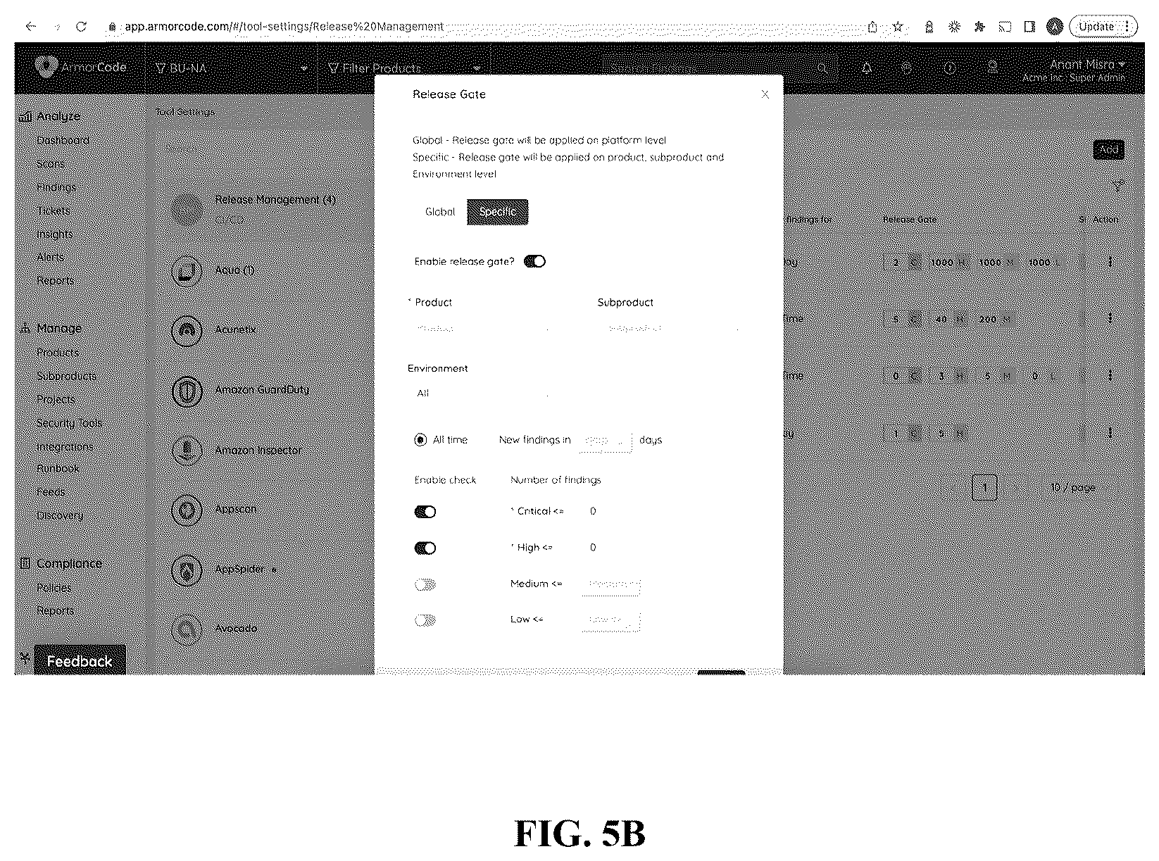 Patent US12619737 Figure 5 – Method and system for security risk identification and controlling release management of software application with vulnerable codes