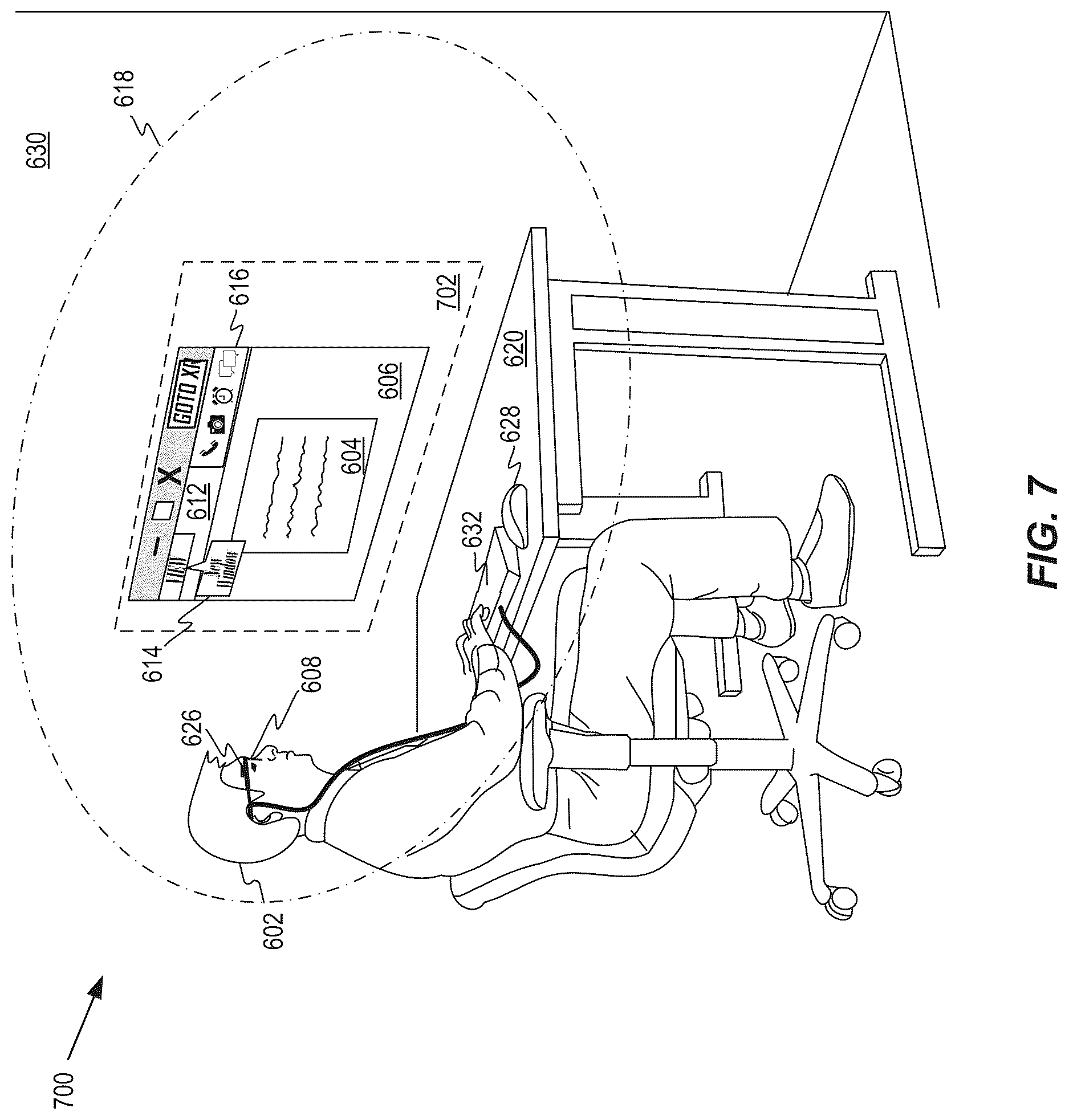 Patent US12619774 Figure 8 – Controlled exposure to location-based virtual content