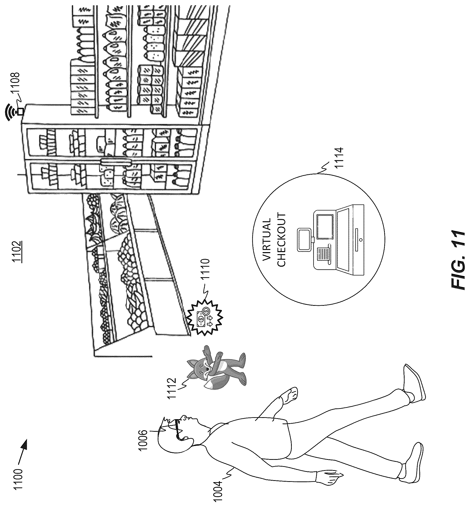 Patent US12619774 Figure 13 – Controlled exposure to location-based virtual content