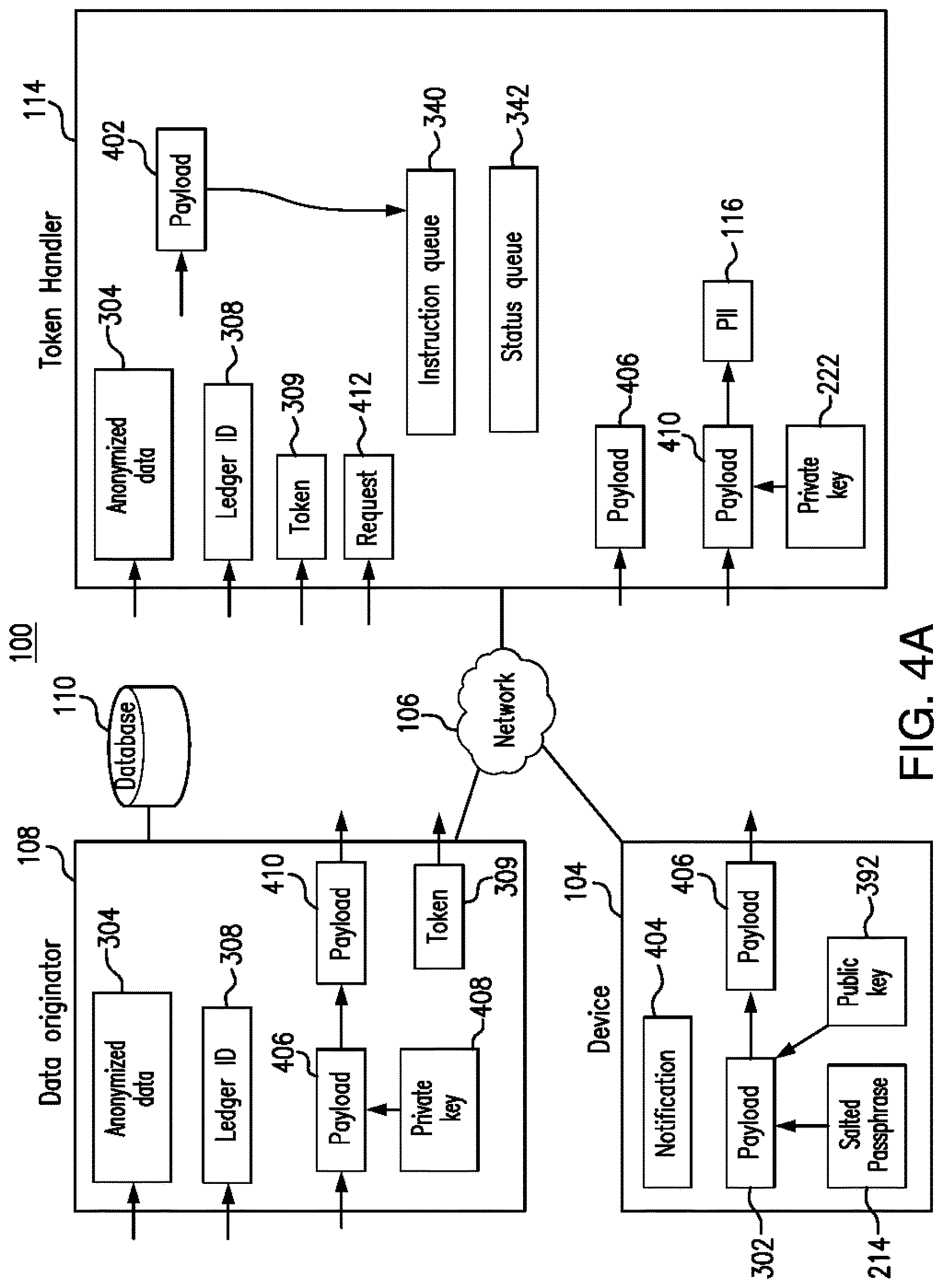 Patent US12619779 Figure 11 – System for improving data security when storing data