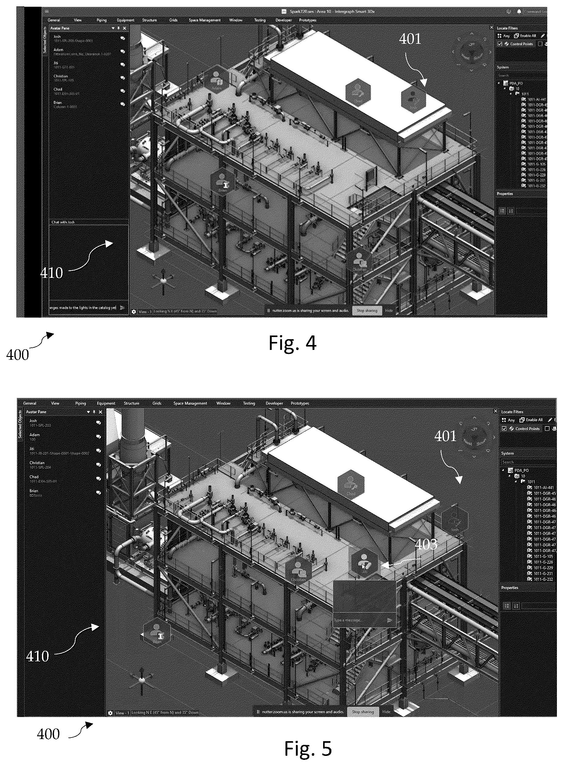 Patent US12619796 Figure 5 – Virtual environment for large-scale capital projects