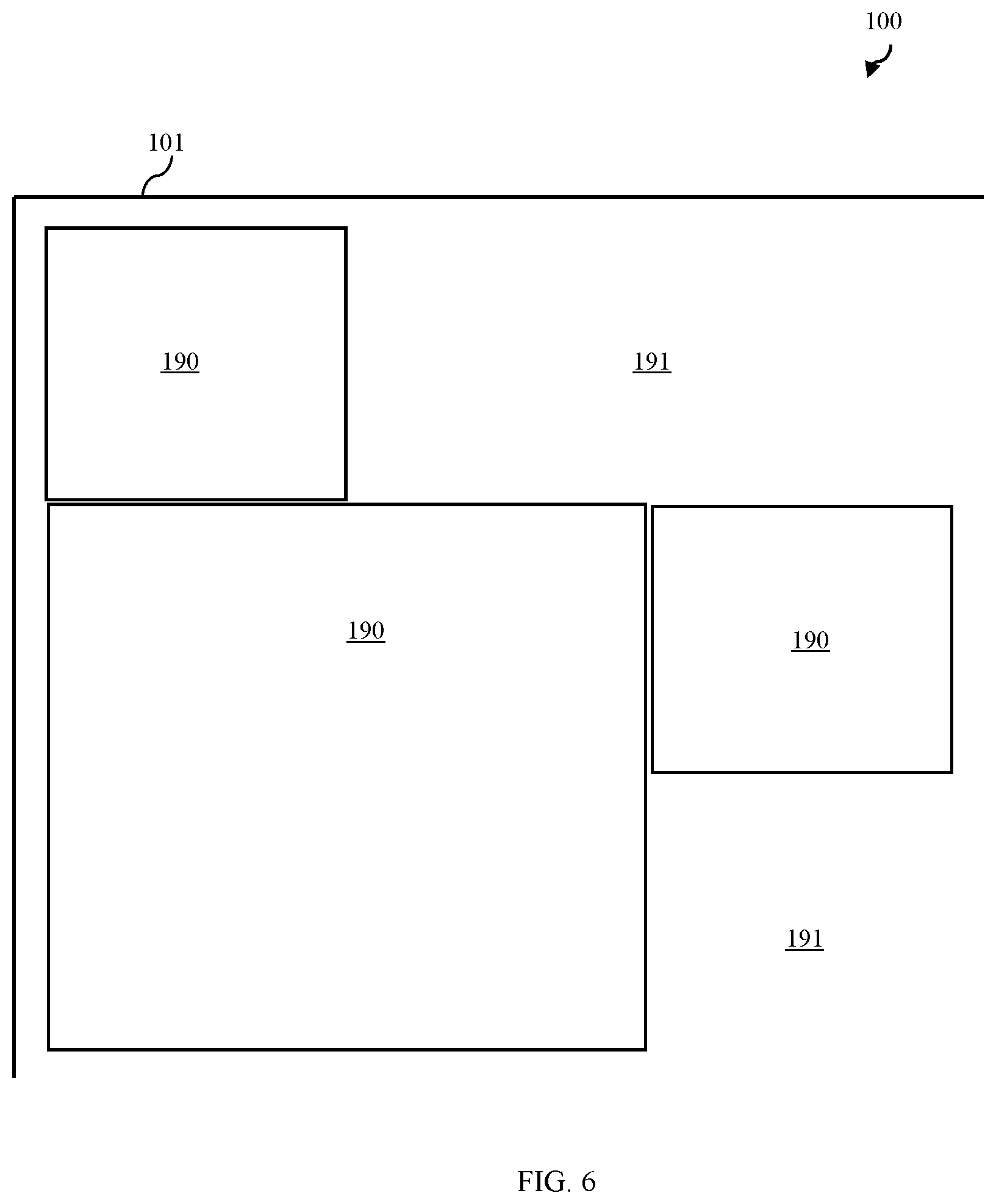Patent US12619810 Figure 8 – Chip structure with steganographic fill shape pattern