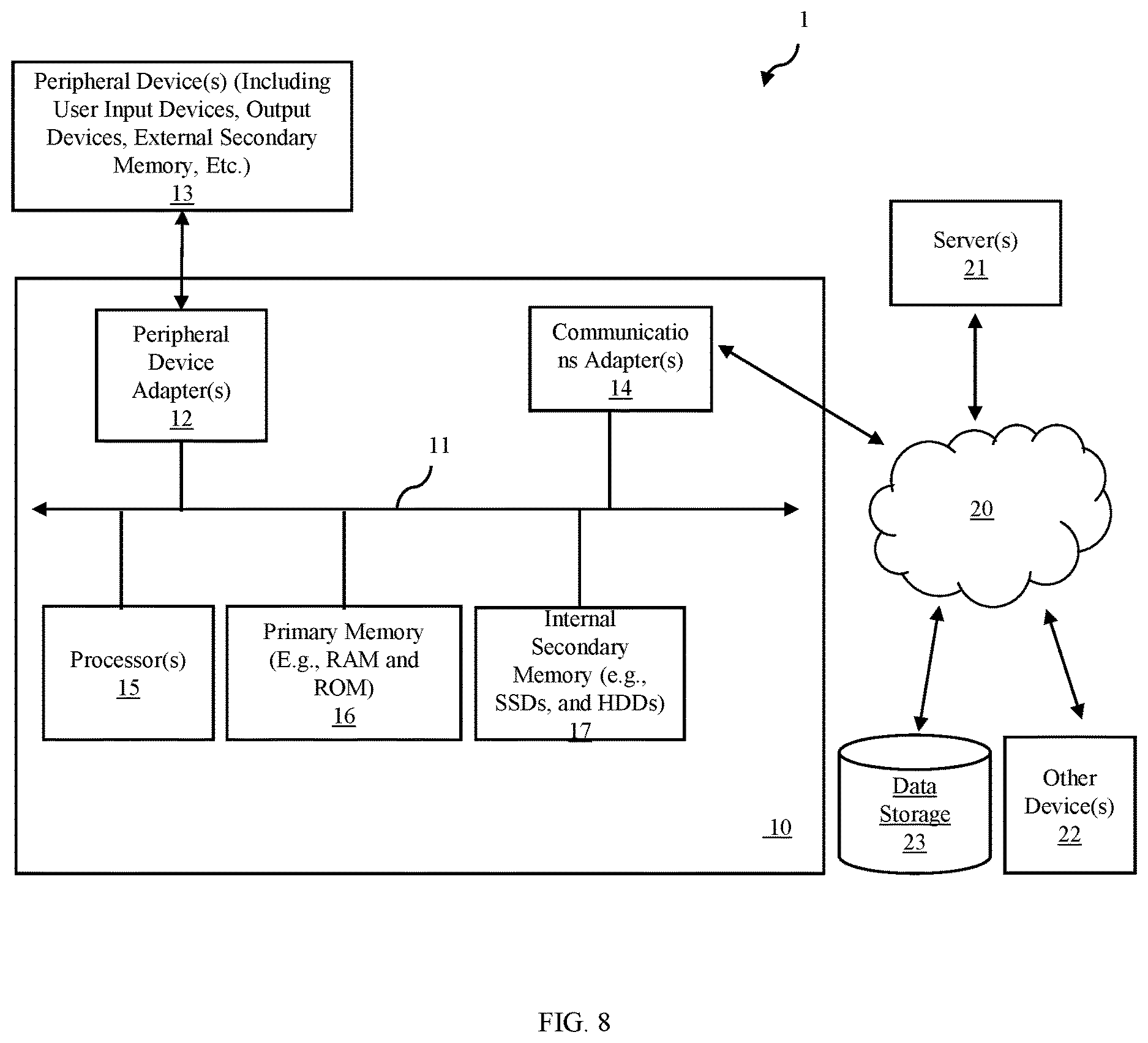 Patent US12619810 Figure 10 – Chip structure with steganographic fill shape pattern