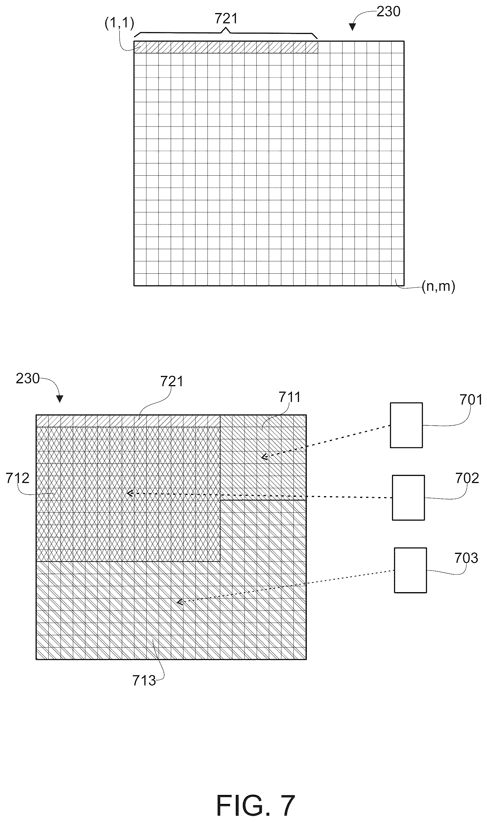 Patent US12619813 Figure 5 – Encoding and decoding text and data as color grids with metadata for efficient decoding