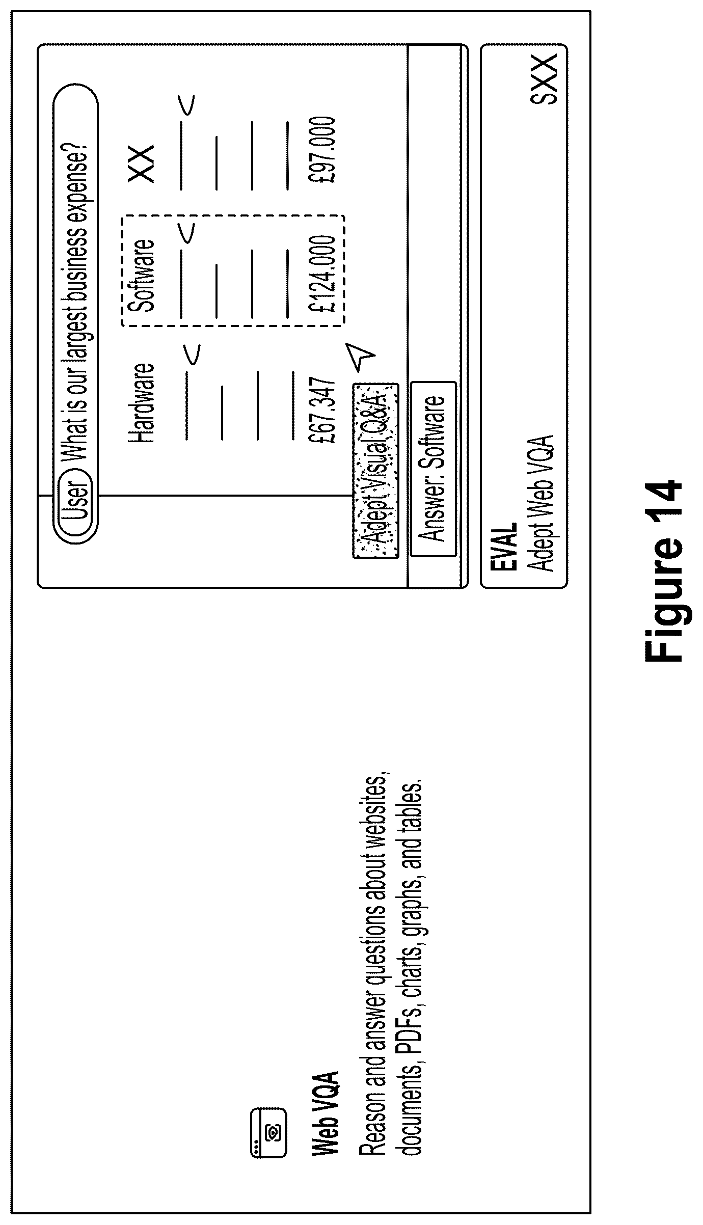 Patent US12619815 Figure 14 – Magnitude invariant multimodal agent for efficient image-text interface automation