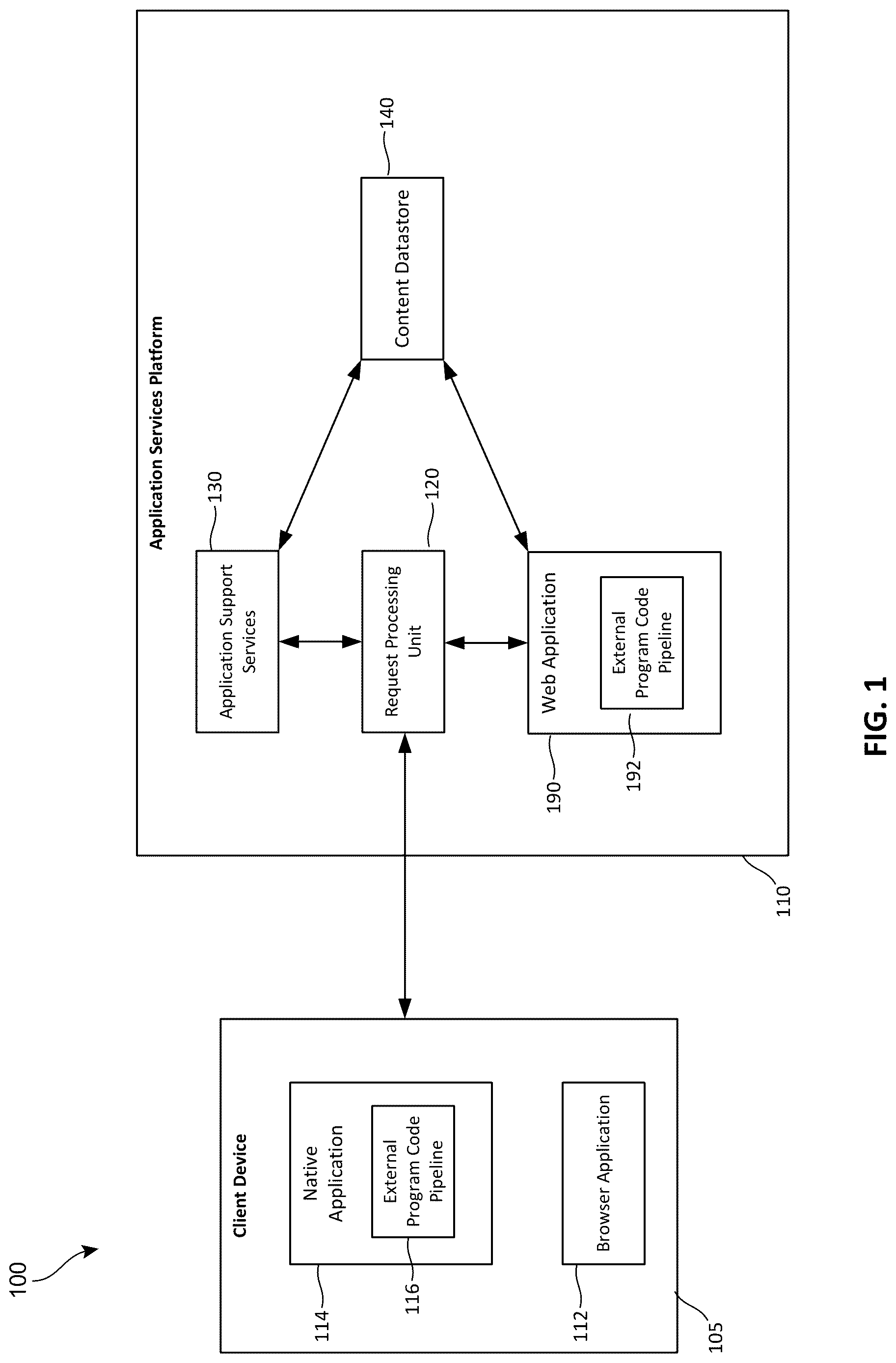 Patent US12619816 Figure 1 – Integrating external program code with spreadsheet application
