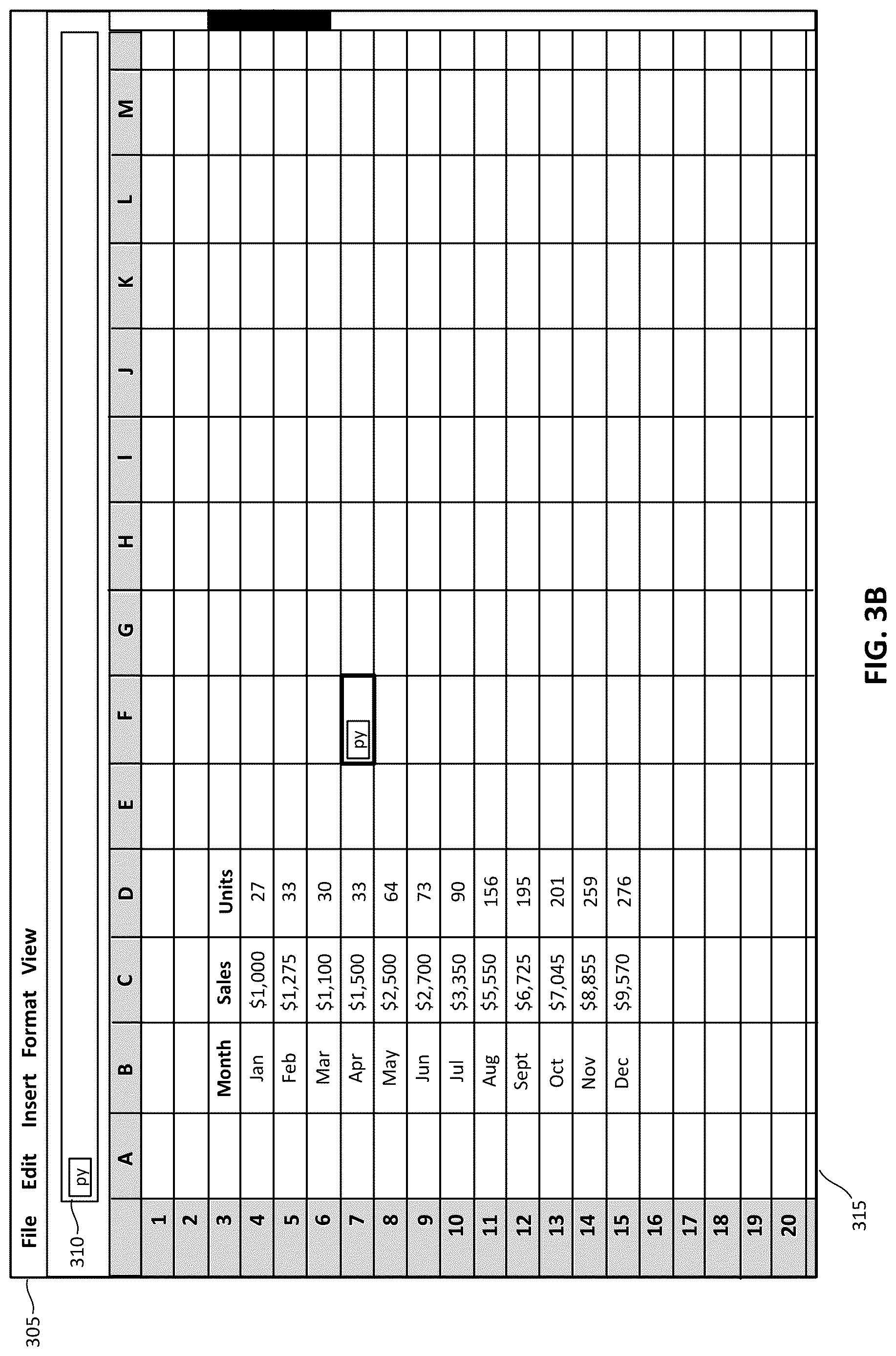 Patent US12619816 Figure 4 – Integrating external program code with spreadsheet application