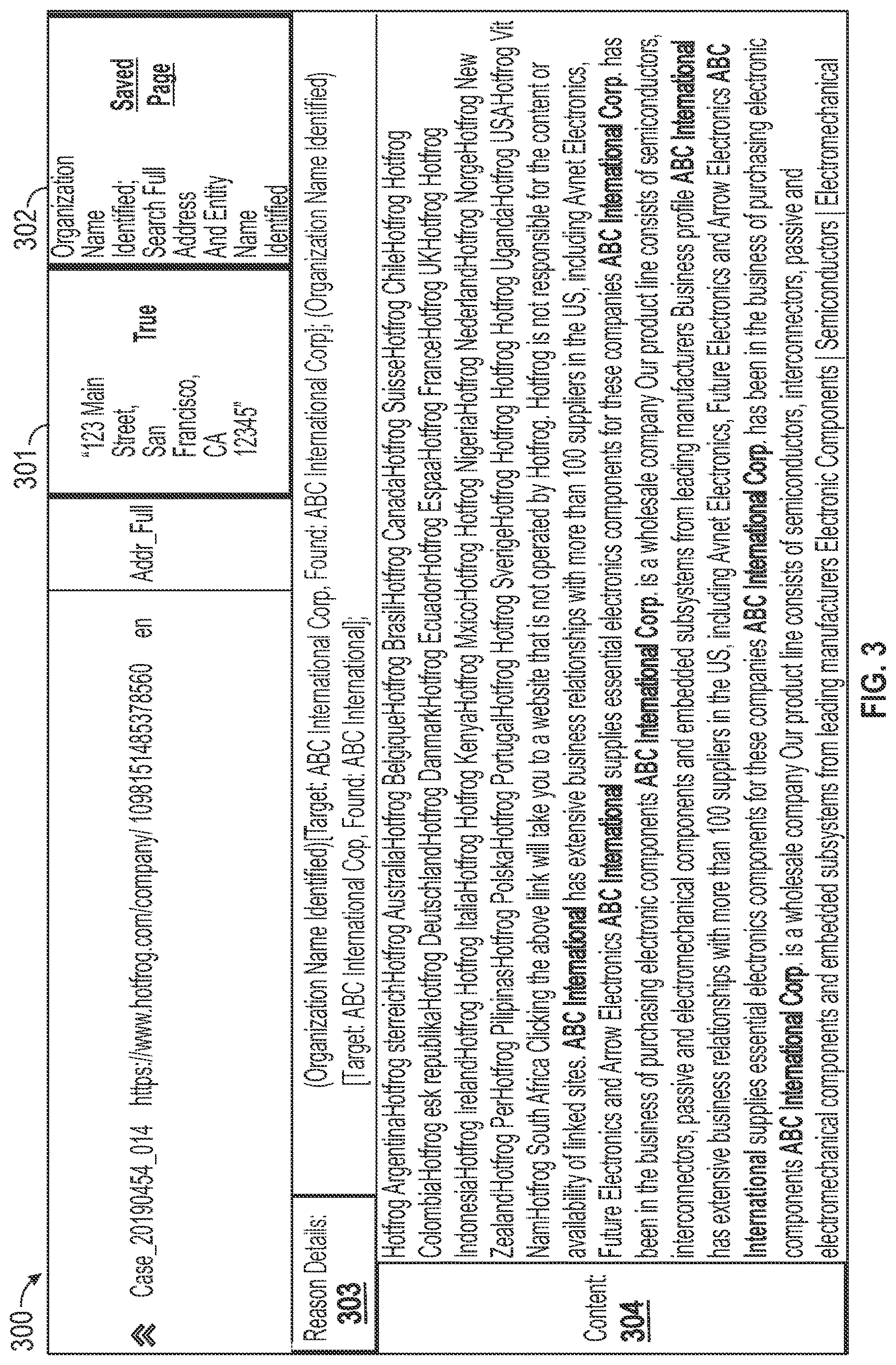 Patent US12619823 Figure 3 – Computer-implemented system and method to perform natural language processing entity research and resolution