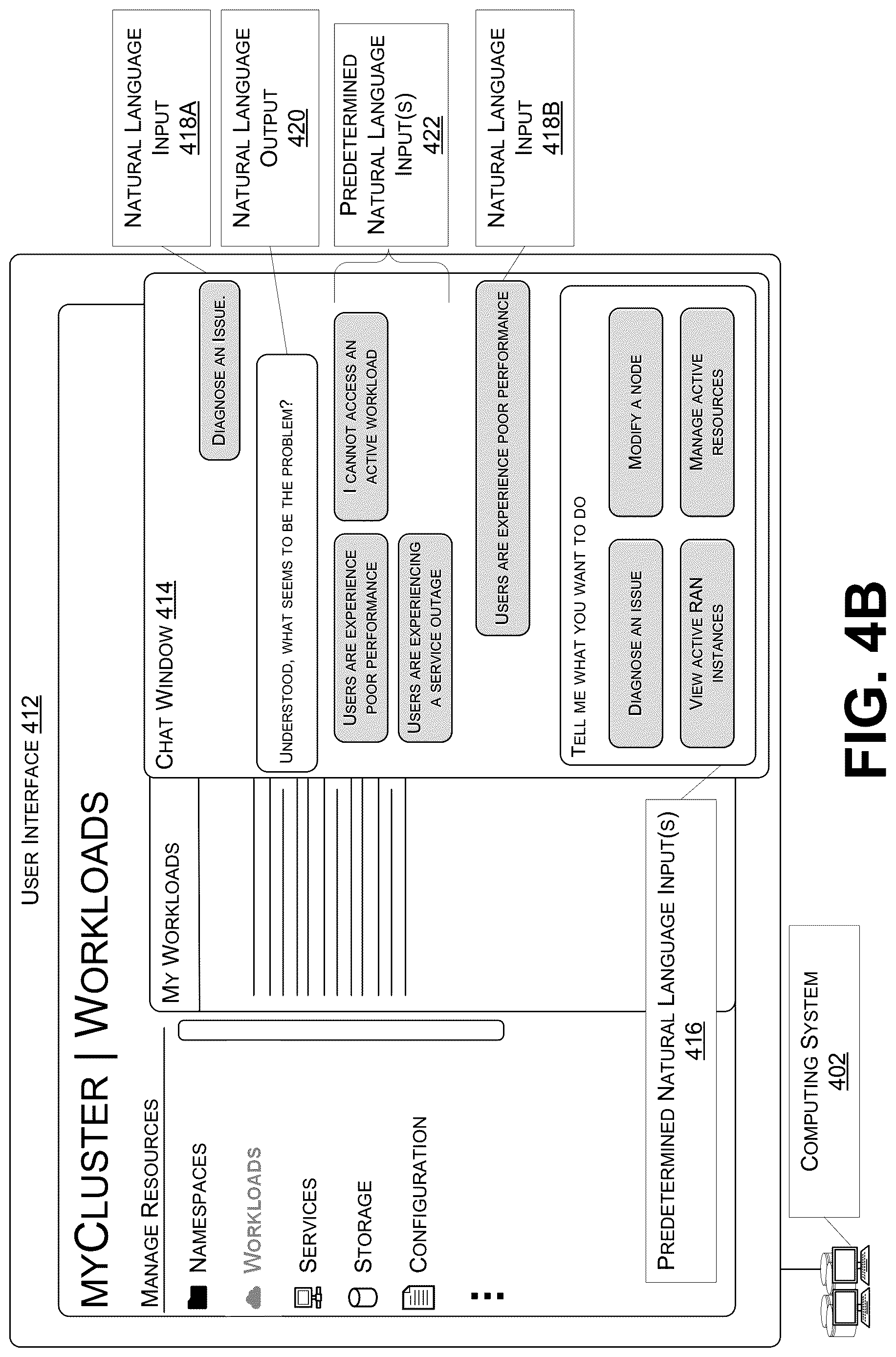 Patent US12619832 Figure 5 – Natural language-based management of computing resources executing radio access network workloads