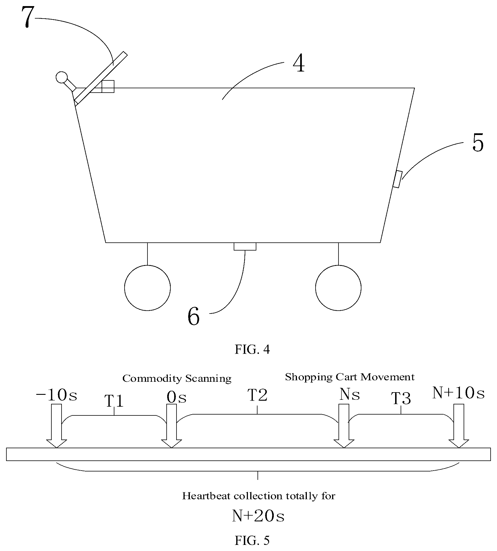 Patent US12619839 Figure 3 – Locating method and locating system for smart shopping cart, computer device and storage medium