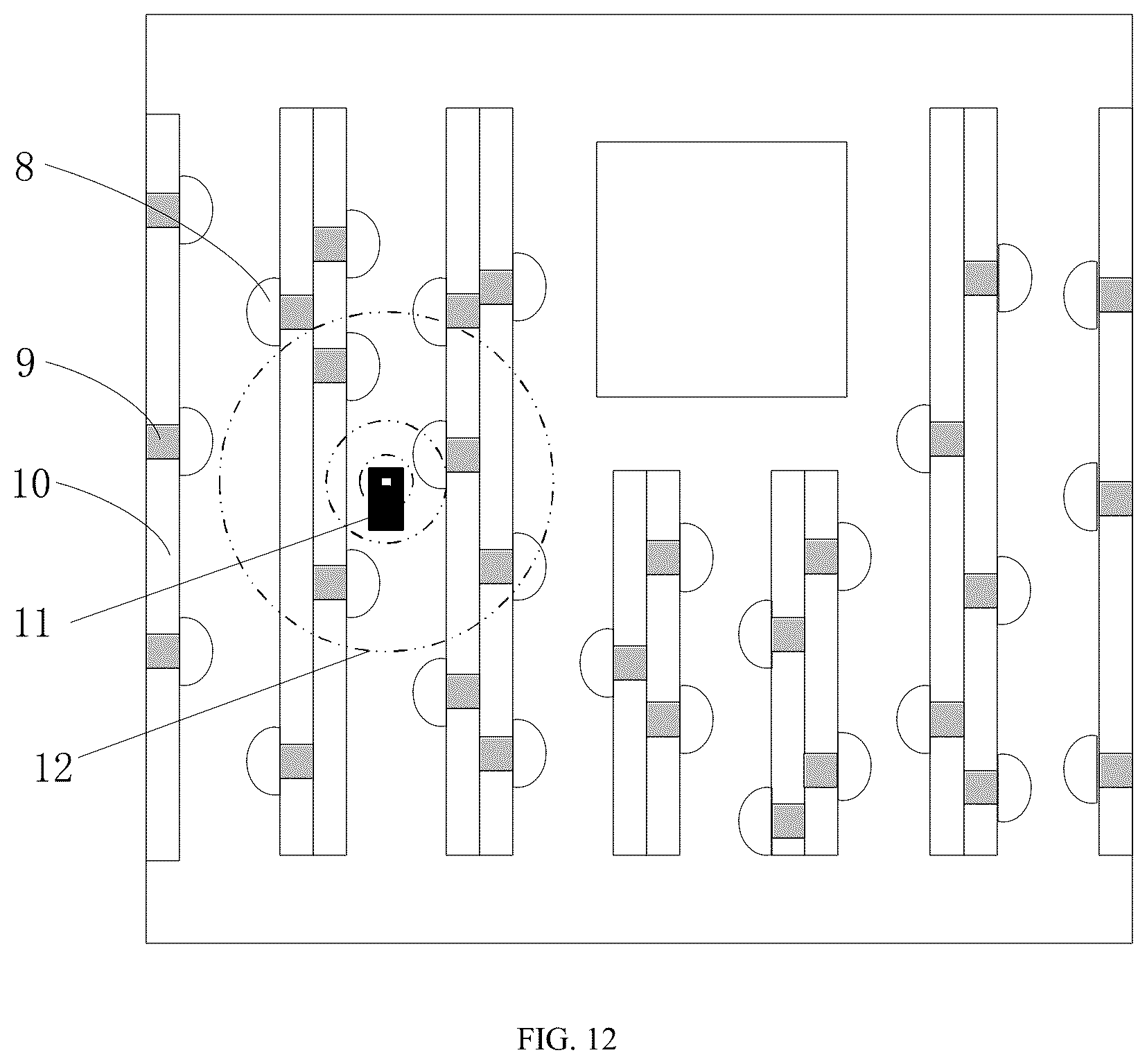 Patent US12619839 Figure 7 – Locating method and locating system for smart shopping cart, computer device and storage medium