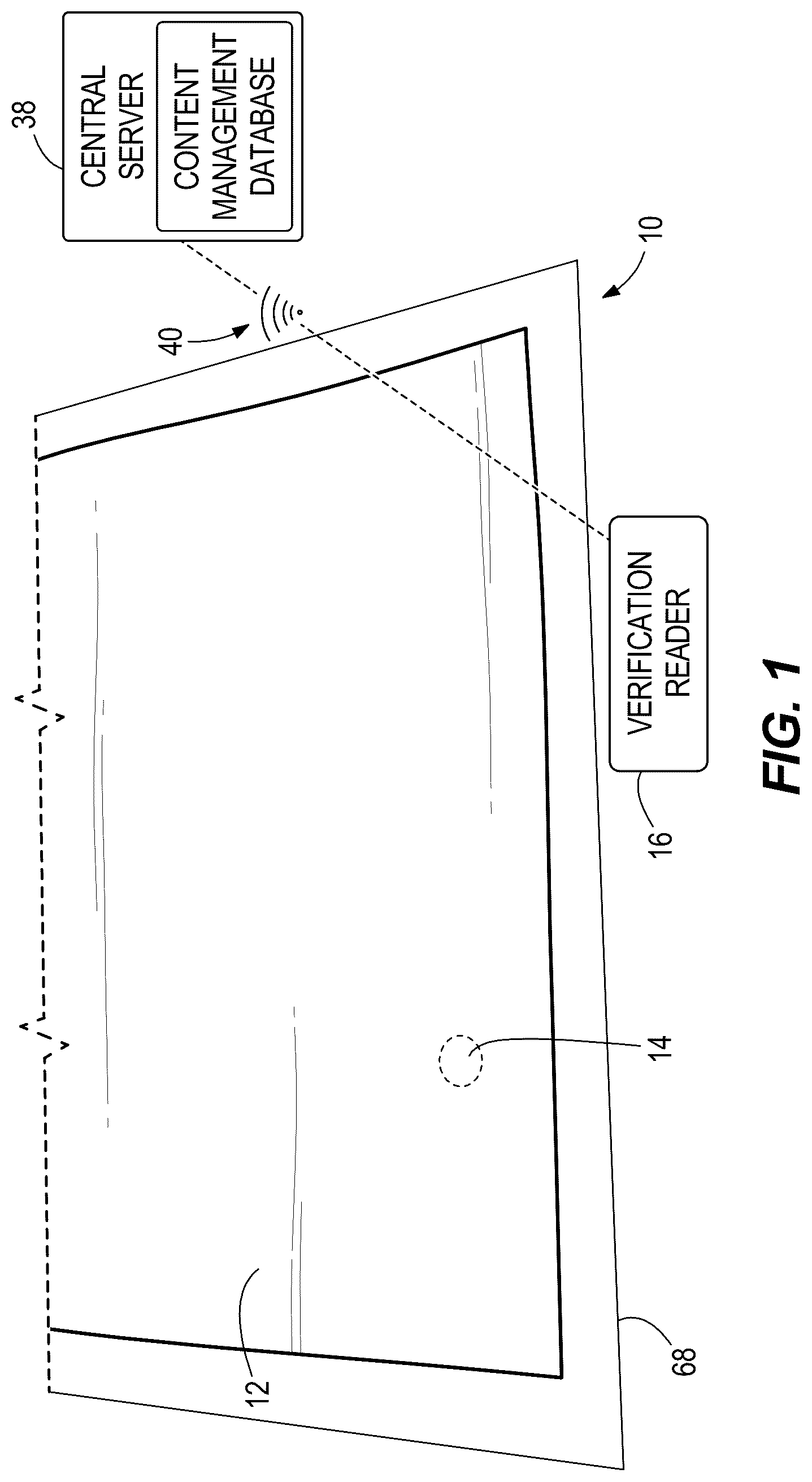 Patent US12619844 Figure 1 – Law poster compliance system and method