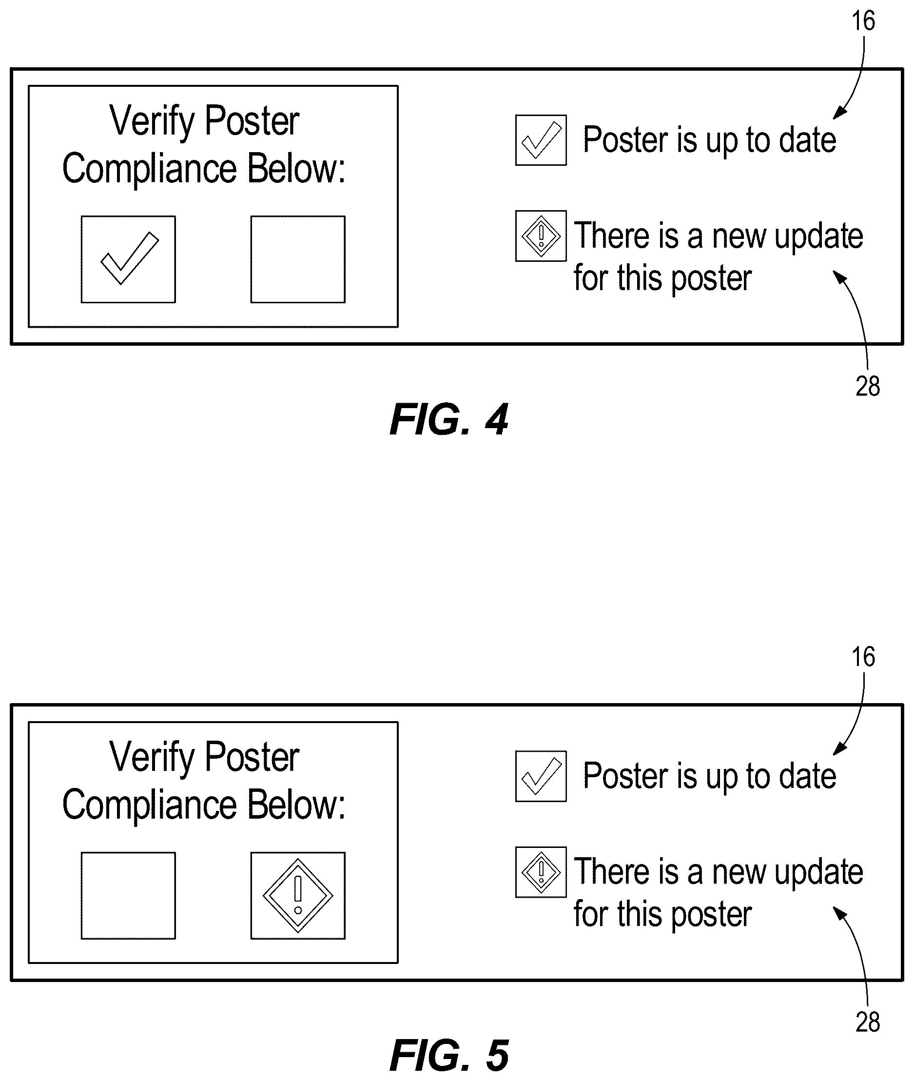 Patent US12619844 Figure 4 – Law poster compliance system and method