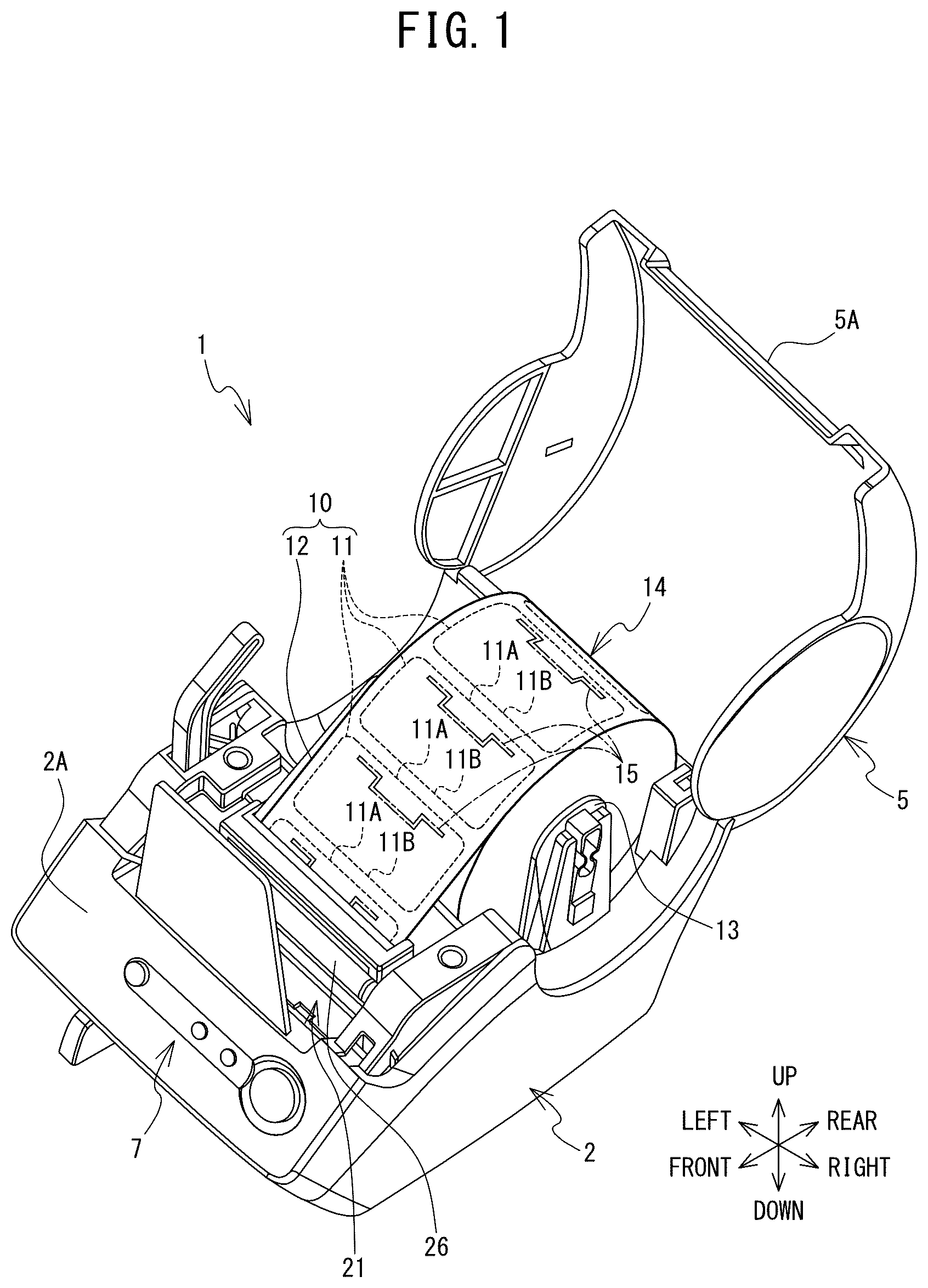 Patent US12619845 Figure 1 – Wireless communication device
